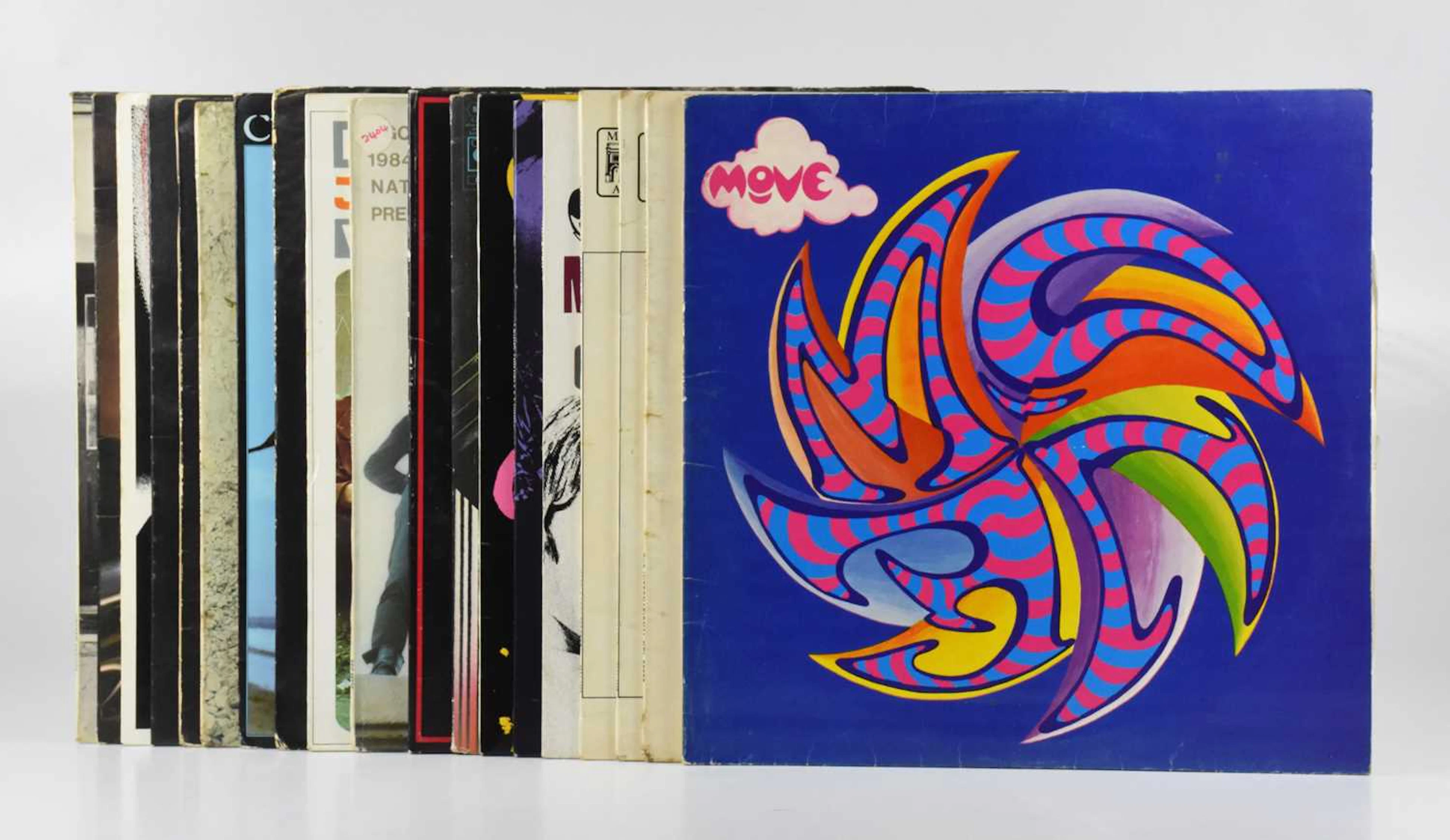 BRITISH/AMERICAN ROCK; eighteen albums to include Spirit...