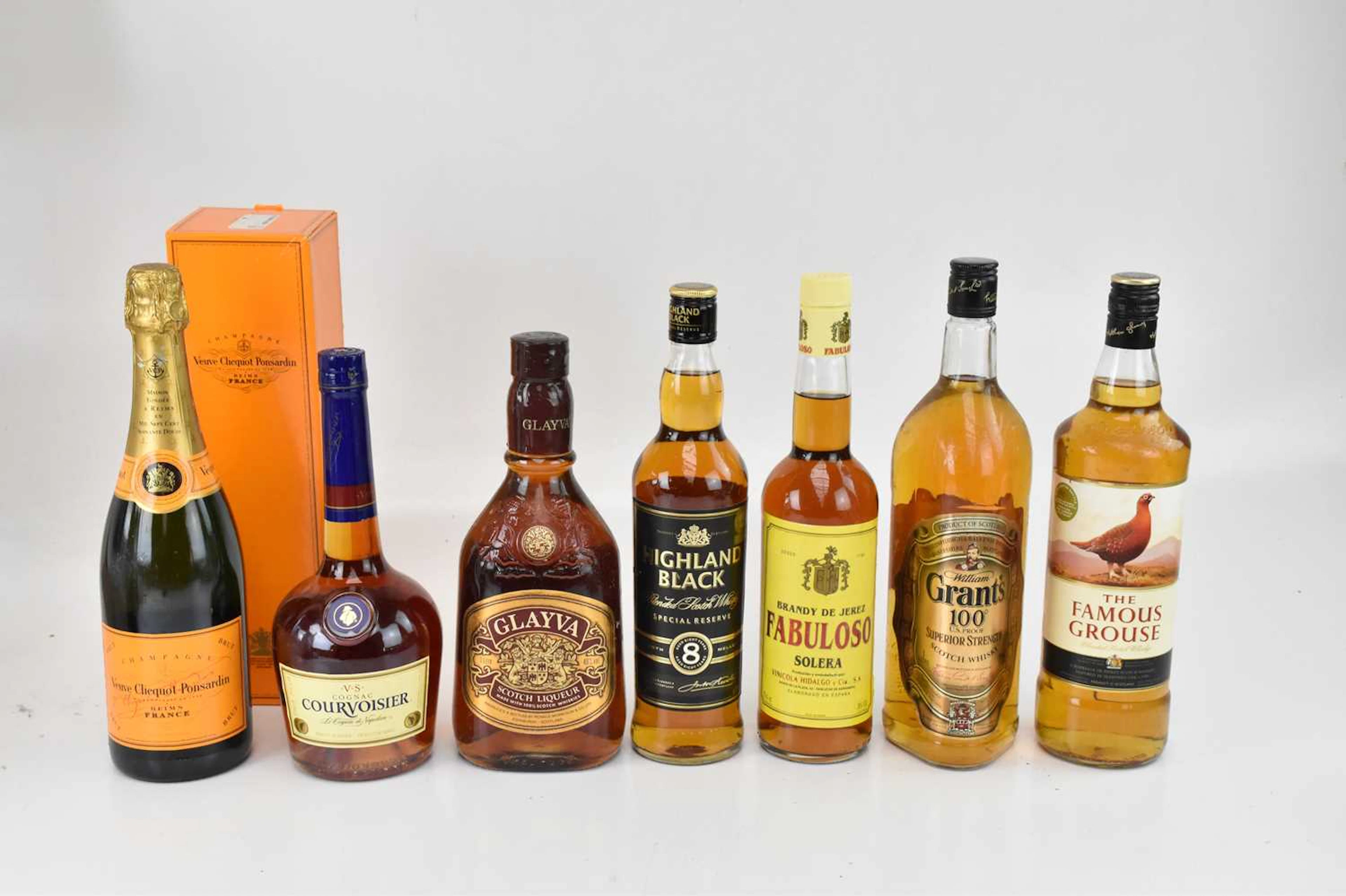 WHISKY; a bottle Highland Black