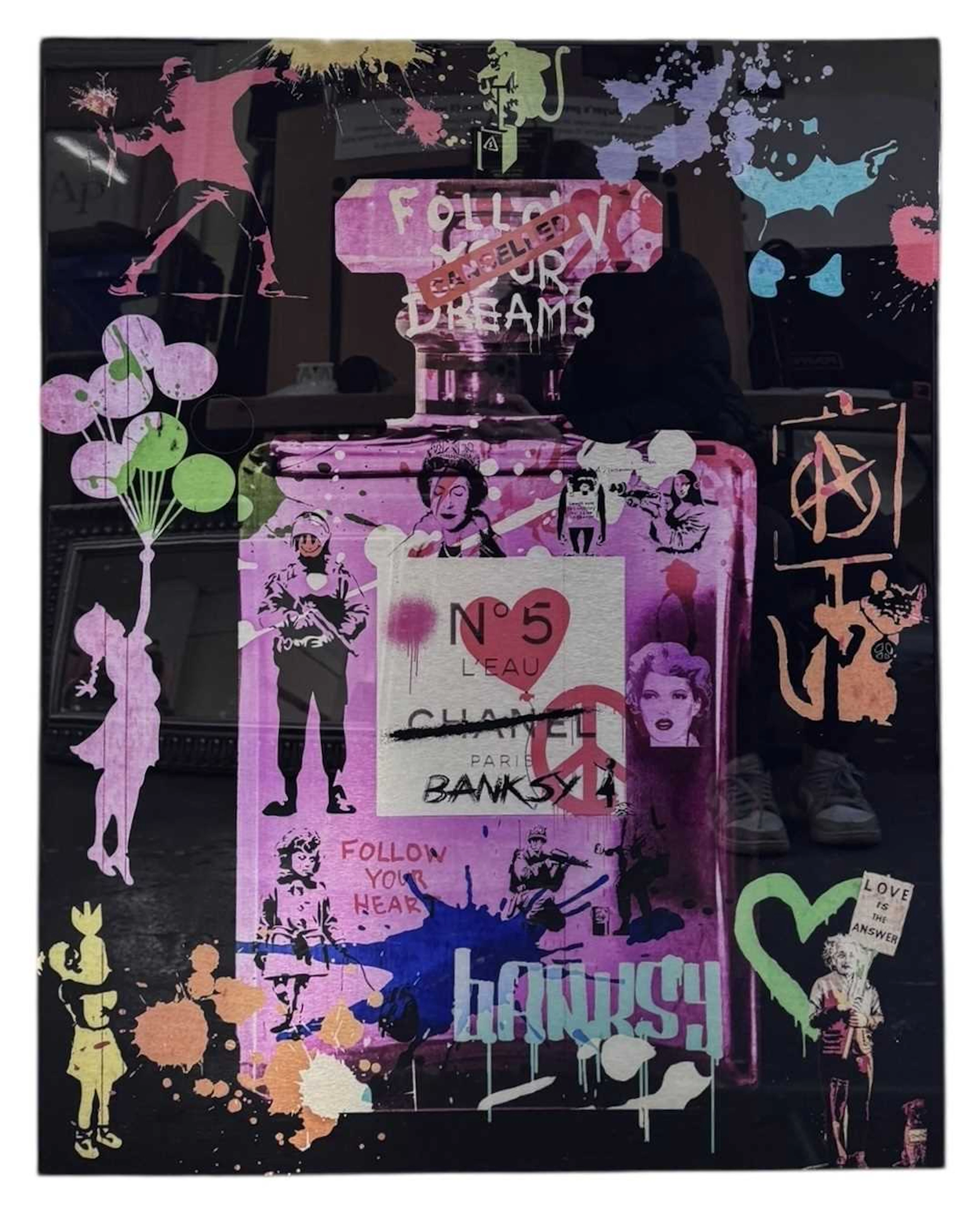 DIEDERIK VAN APPLE; mixed media on aluminium