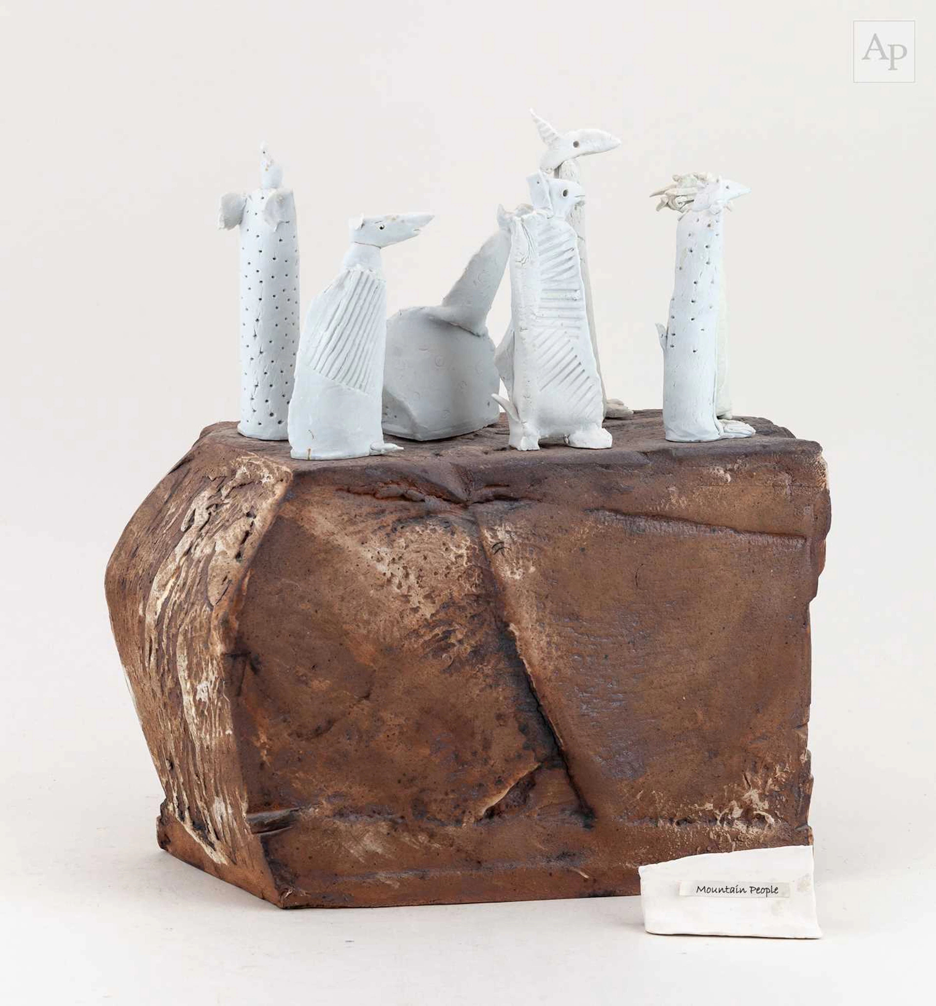 MERI WELLS (born 1946); 'Mountain People'