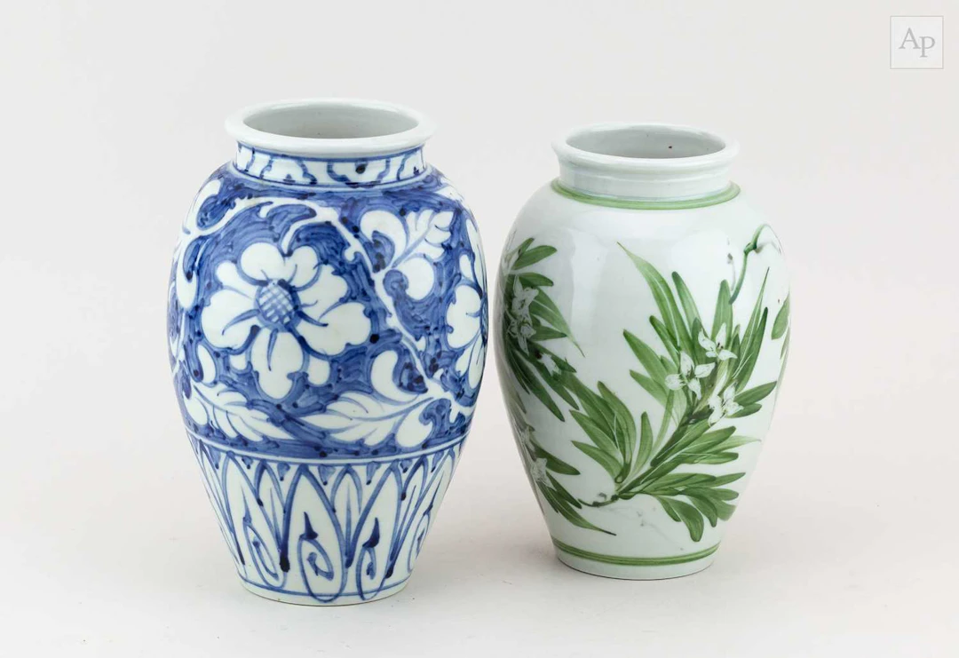 JONATHAN CHISWELL JONES (born 1944); a porcelain vase...