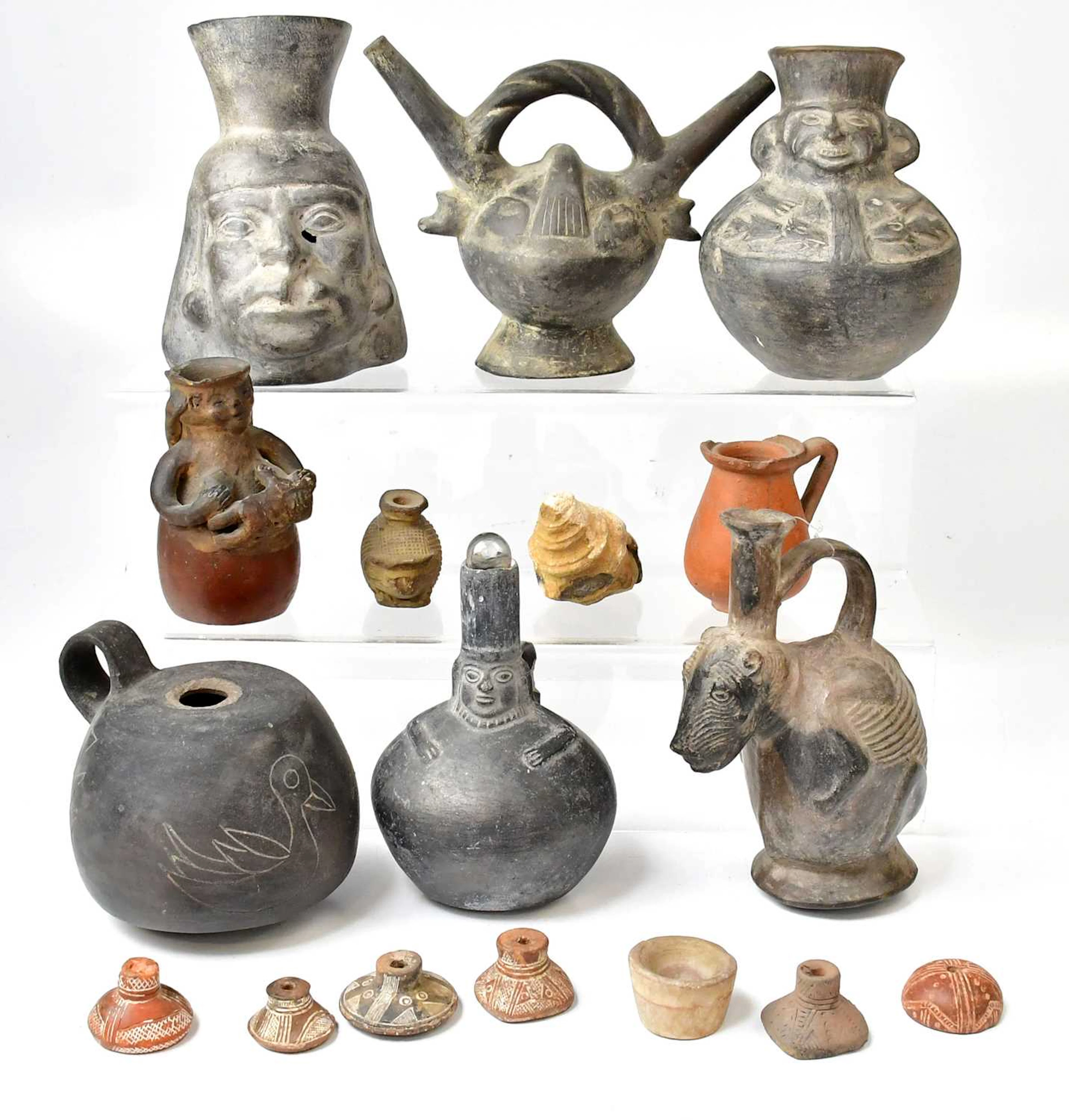 A collection of South American artifacts