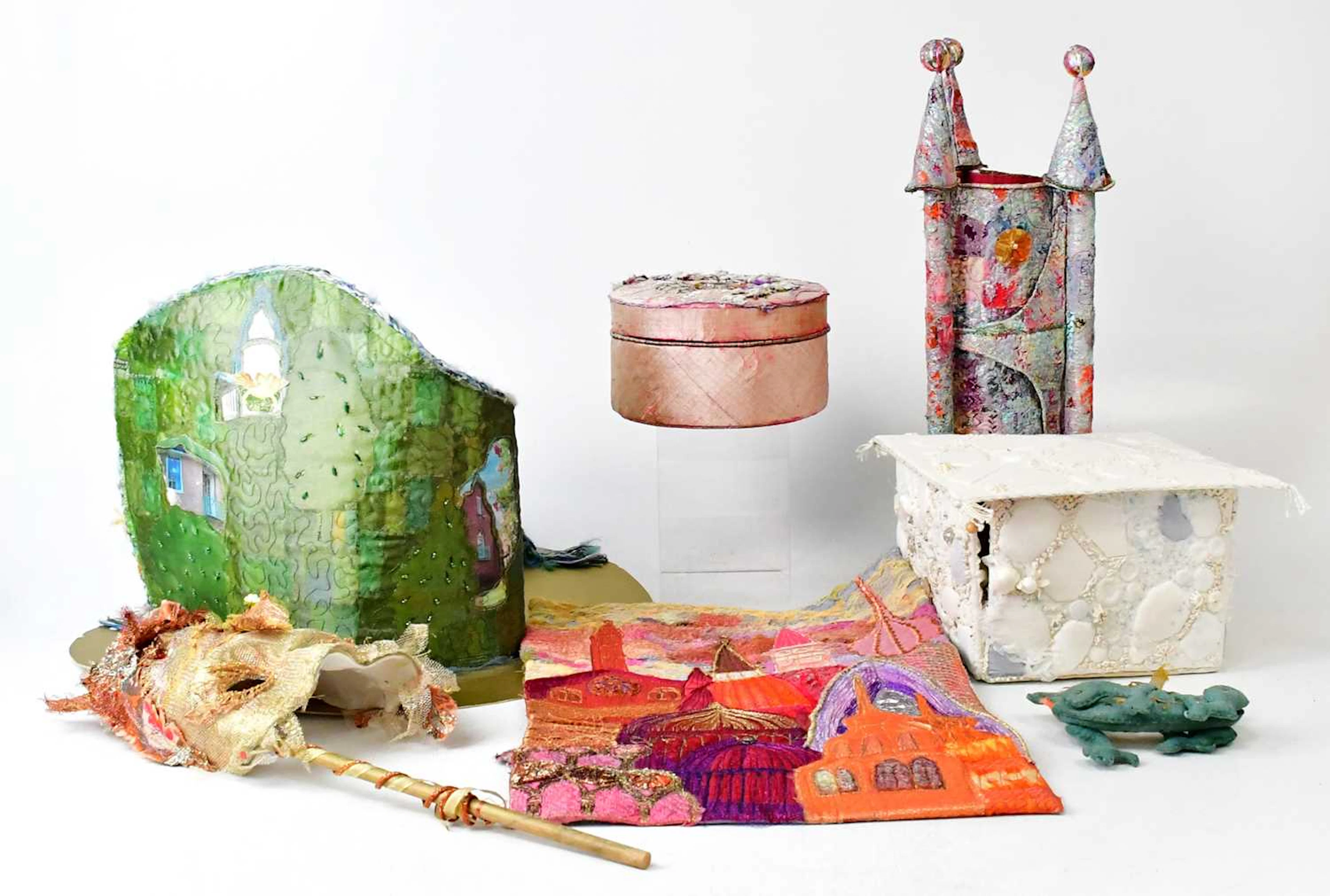 JOAN PARK; a quantity of needle and felt work items