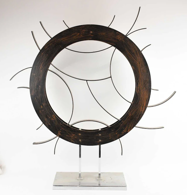 A modern contemporary French bronzed and patinated...
