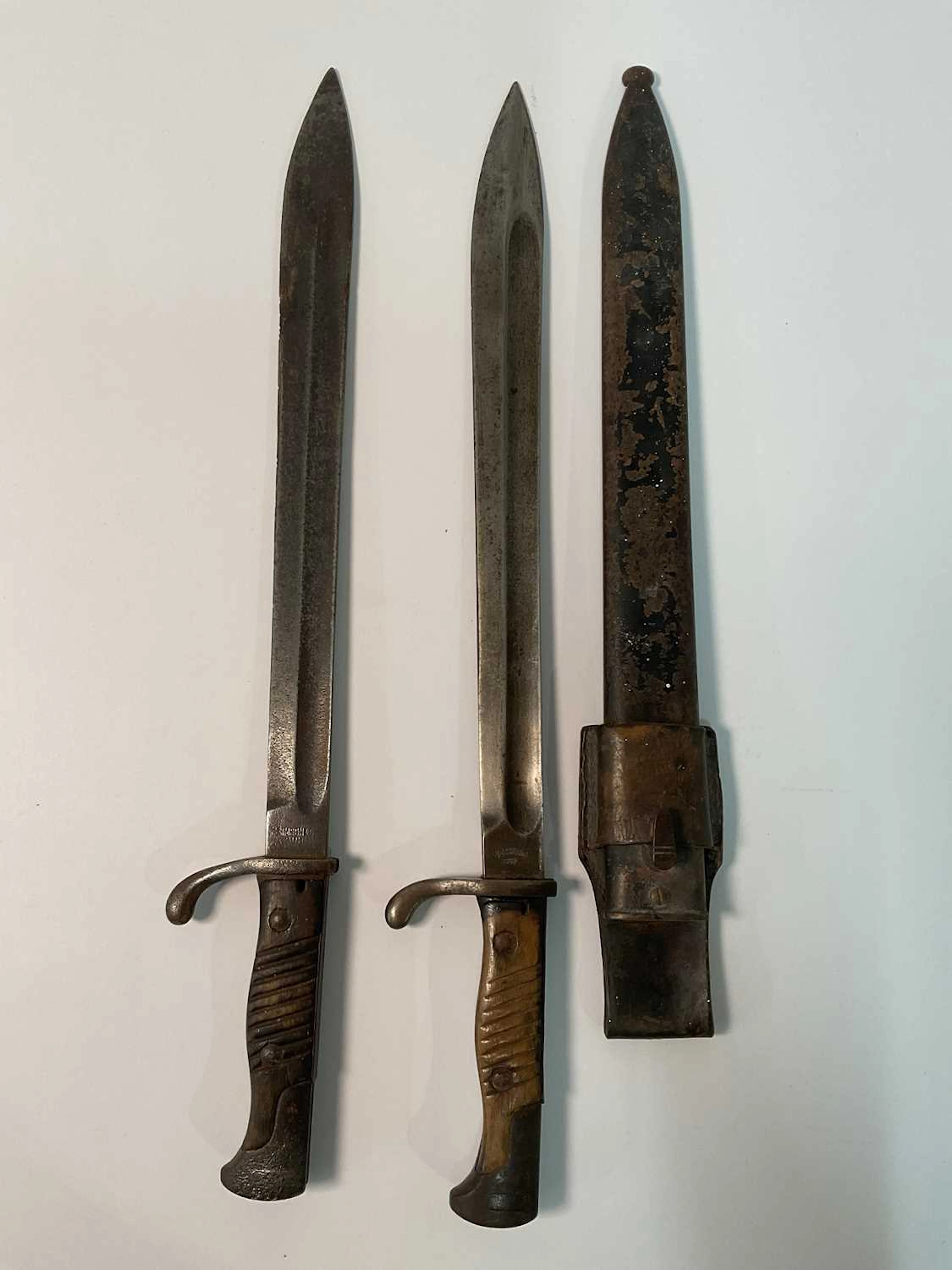 Two Geman WWII bayonets