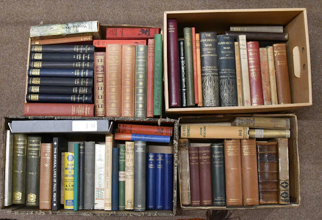 A miscellany of mostly 20th century books