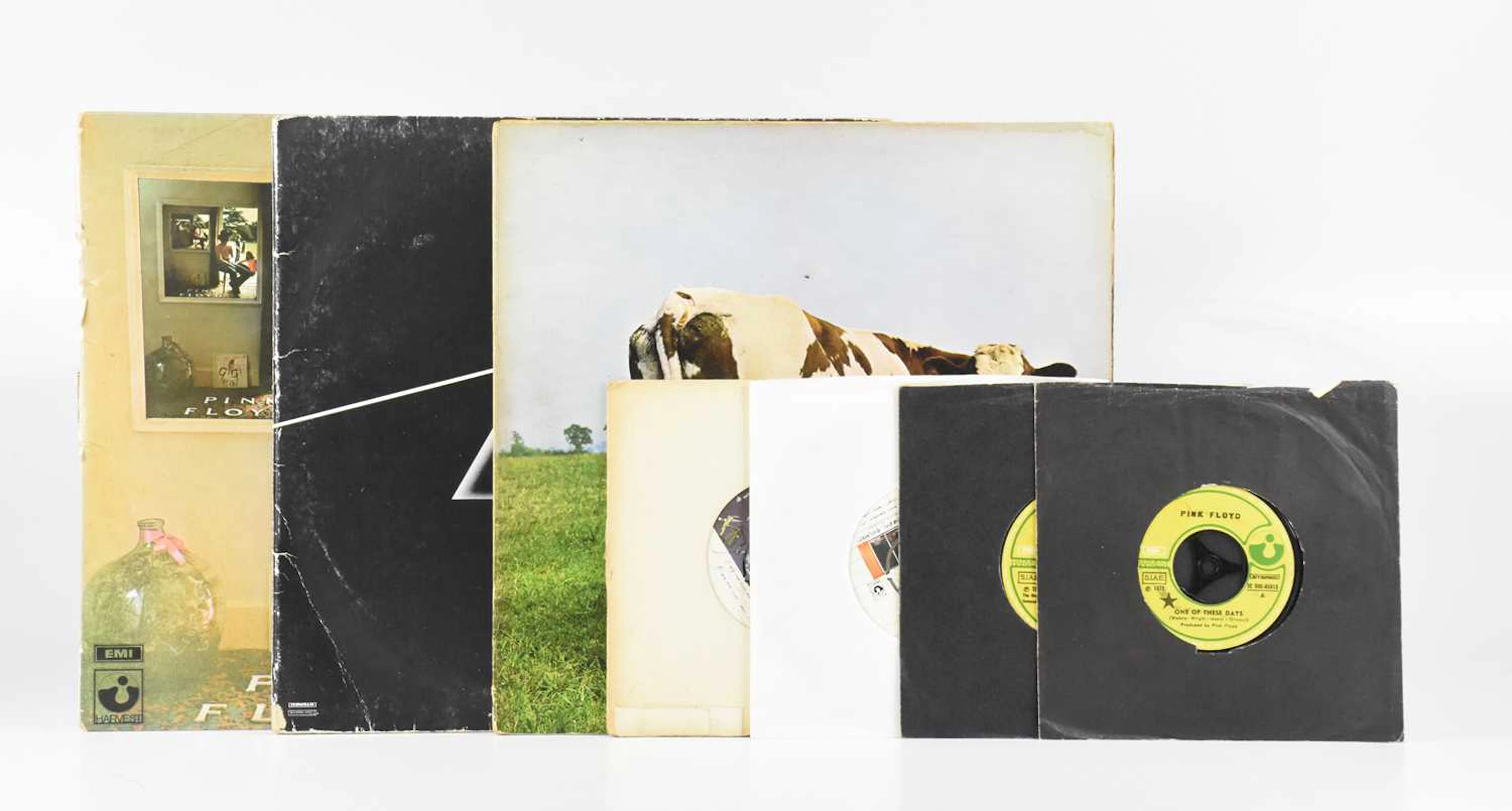 PINK FLOYD; three albums comprising Dark Side Of The Moon (SHVL 804)