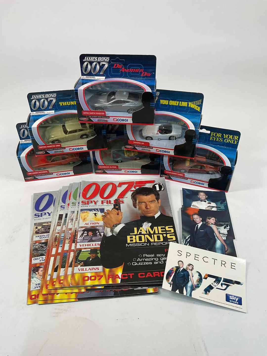 A James Bond 007 collection