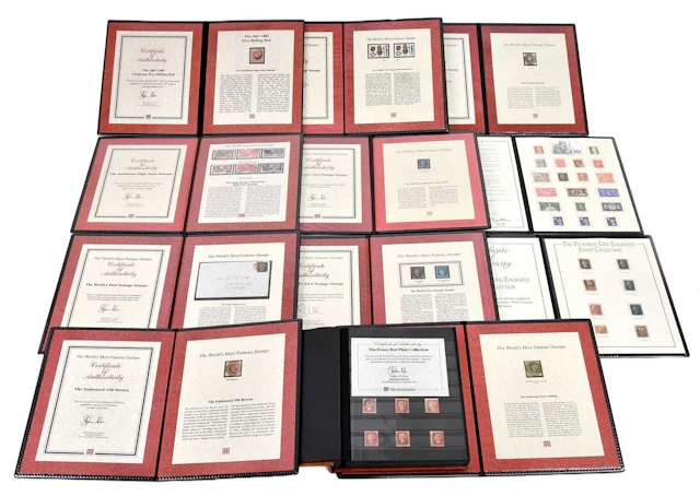 GREAT BRITAIN; ‘Westminster’ certified stamps in...