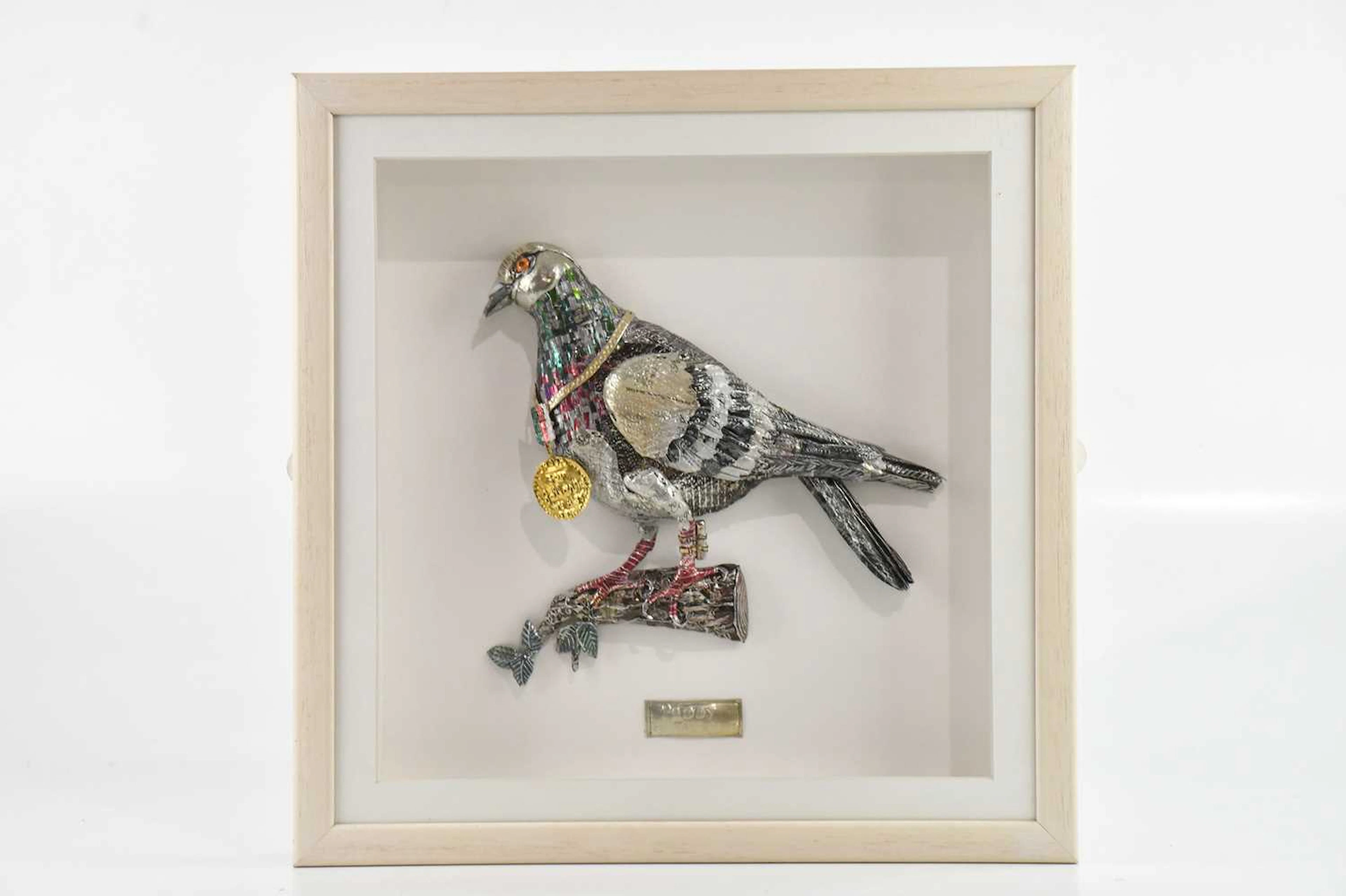 VAL HUNT; a sculpture of Paddy