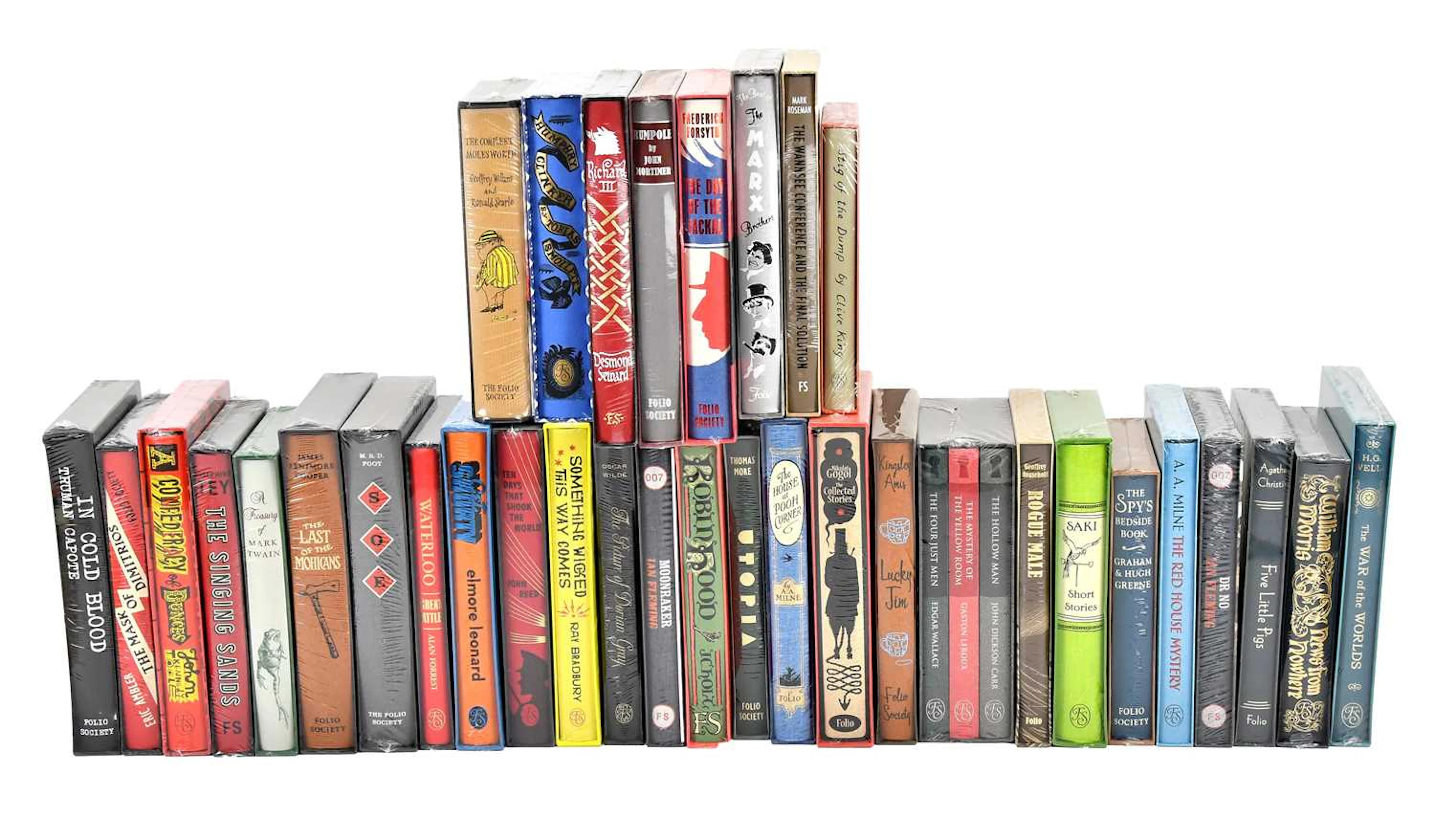 THE FOLIO SOCIETY; a collection of thirty-five titles unopened in original wraps
