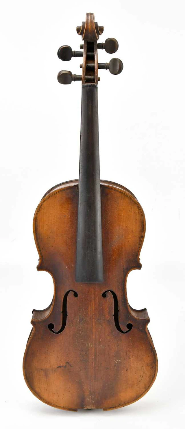 A three-quarter size German violin