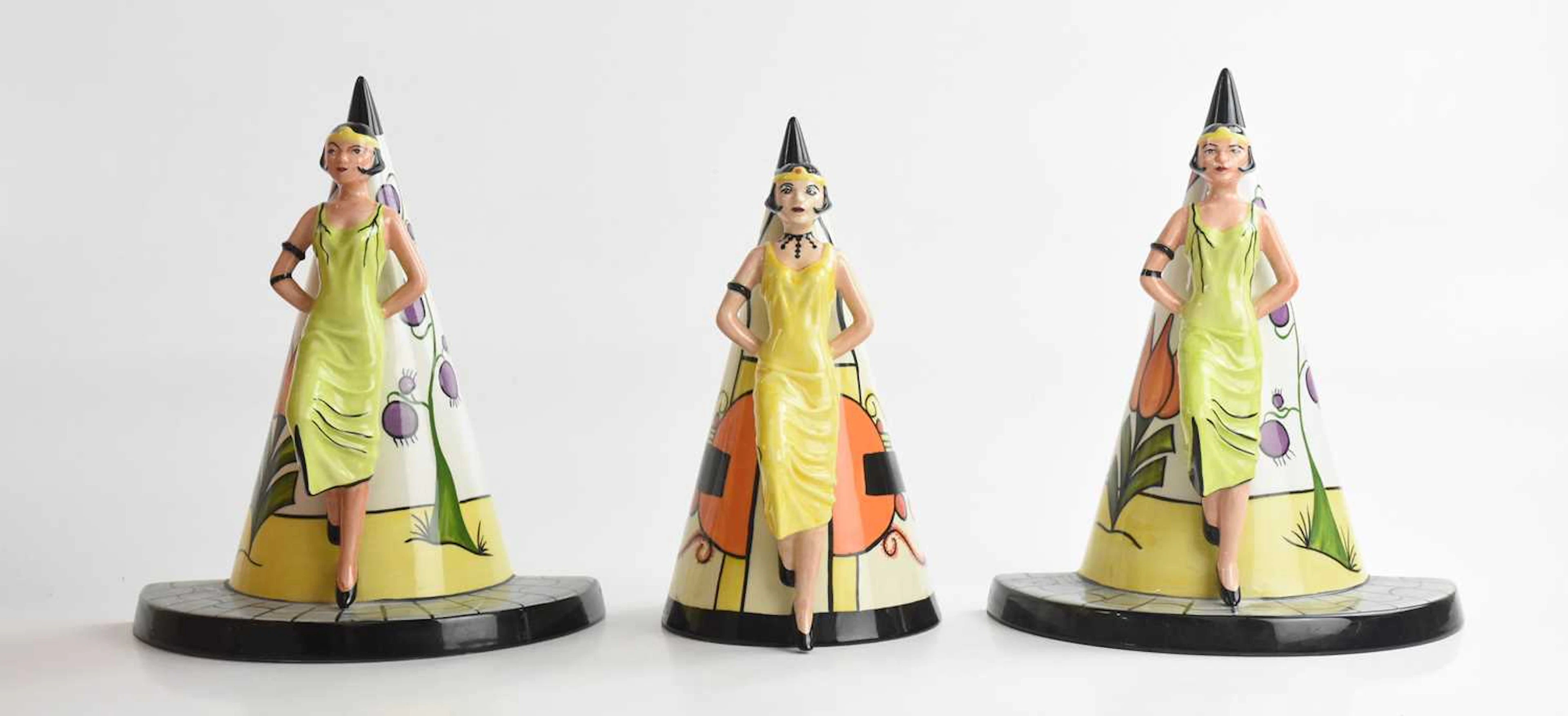 LORNA BAILEY FOR OLD ELLGREAVE POTTERY; an Art Deco style...
