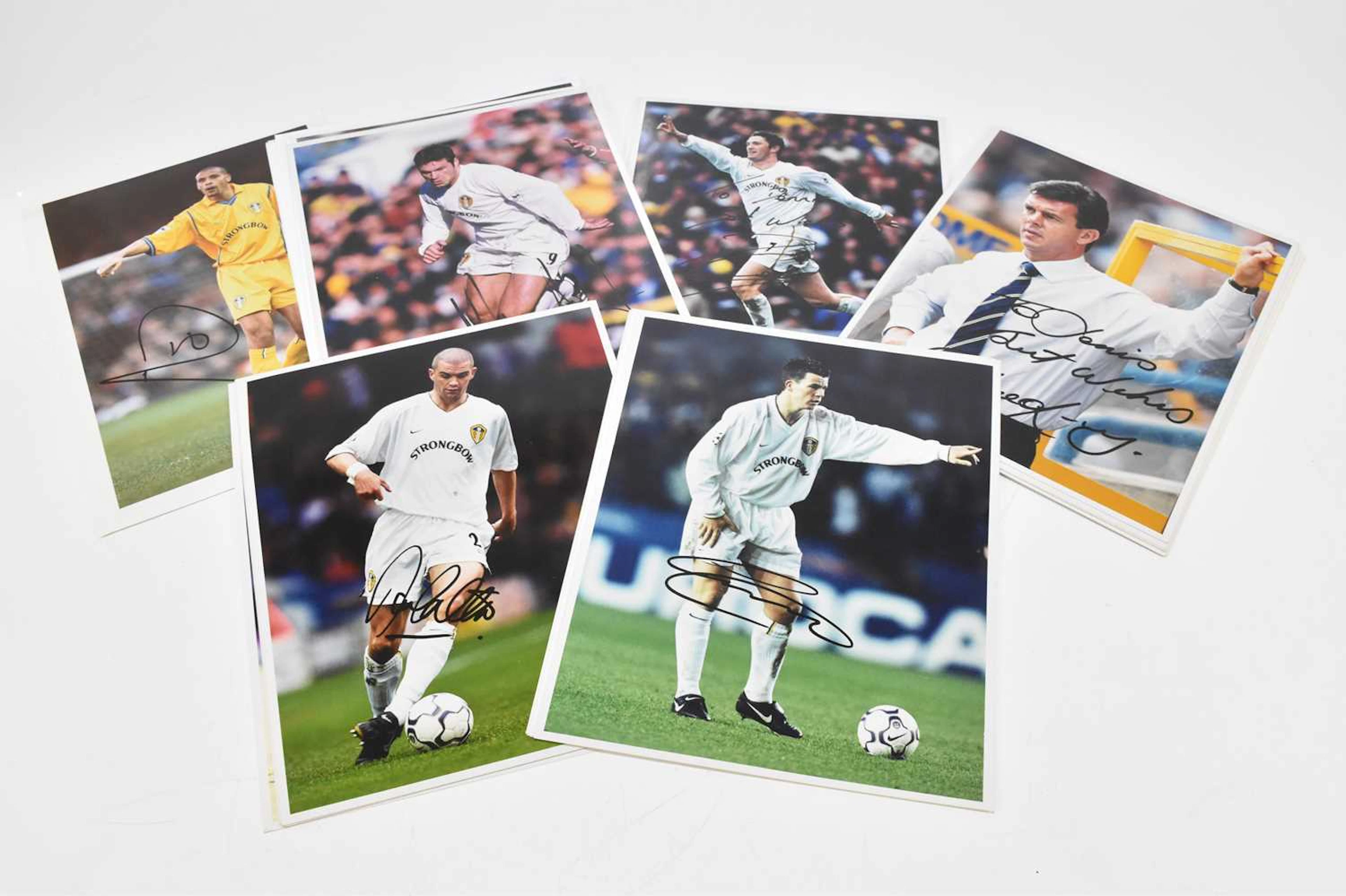 LEEDS UNITED; a collection of forty-five signed...