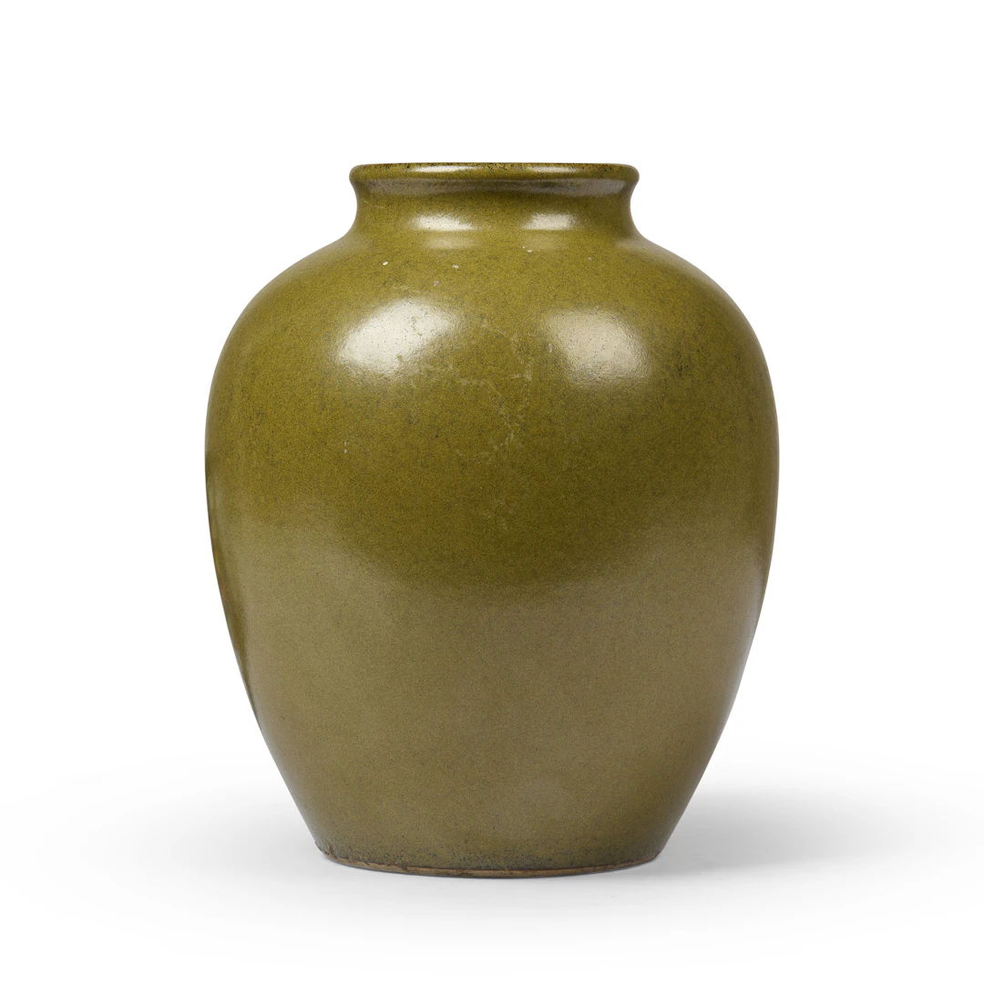 CHINESE TEADUST-GLAZED JAR