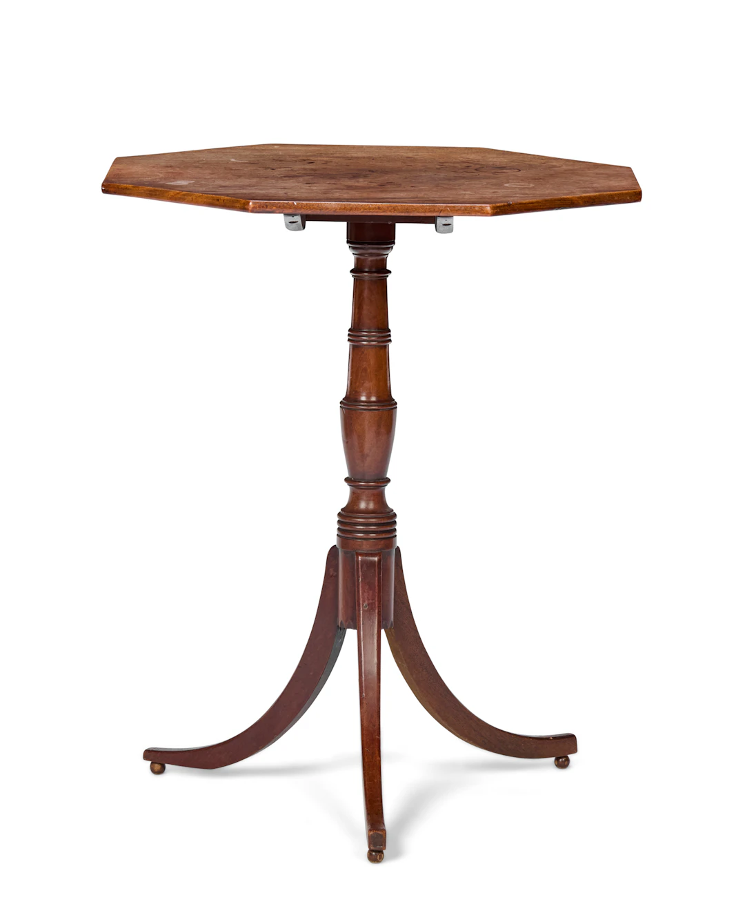 GEORGE III MAHOGANY TRIPOD TABLE