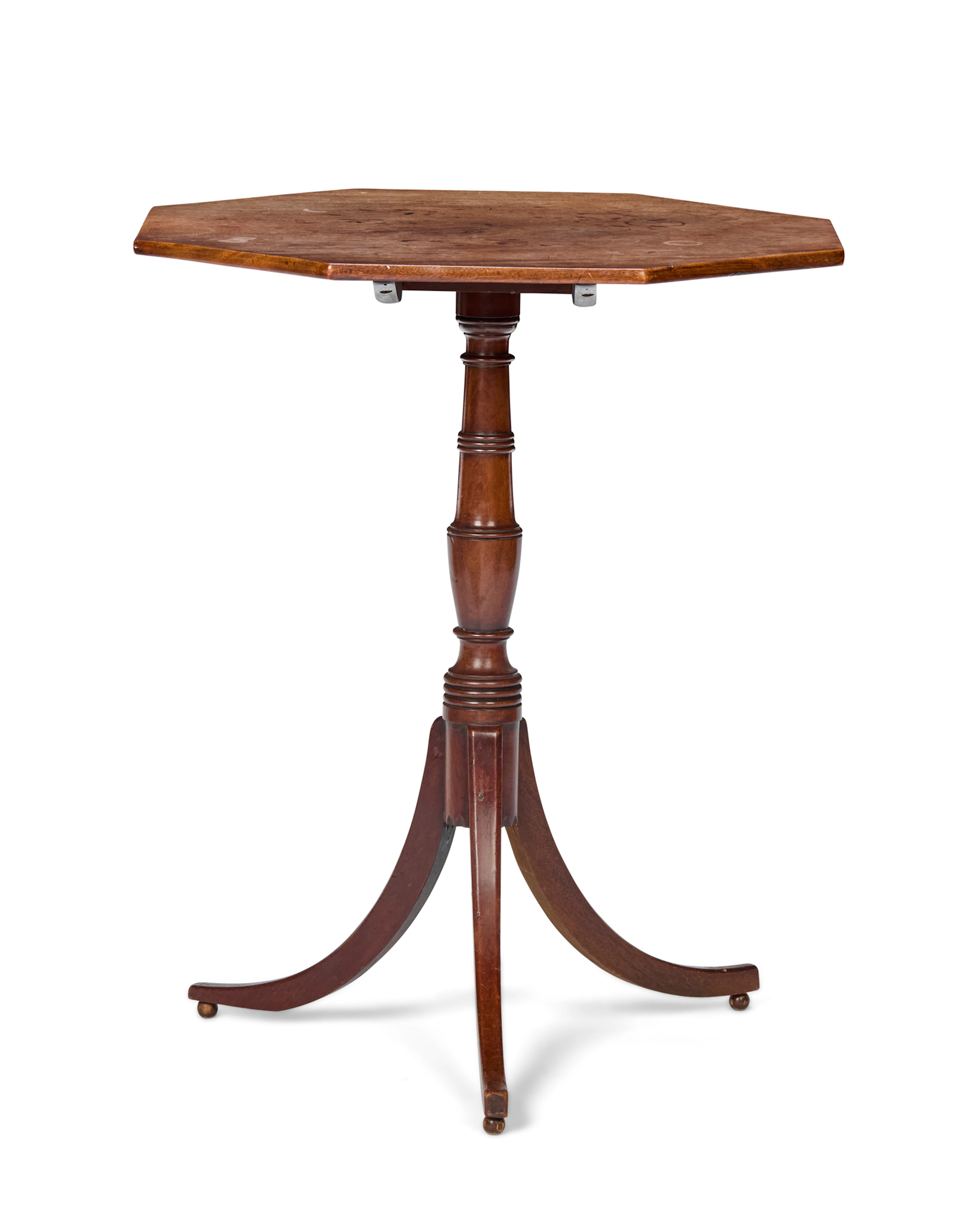 GEORGE III MAHOGANY TRIPOD TABLE