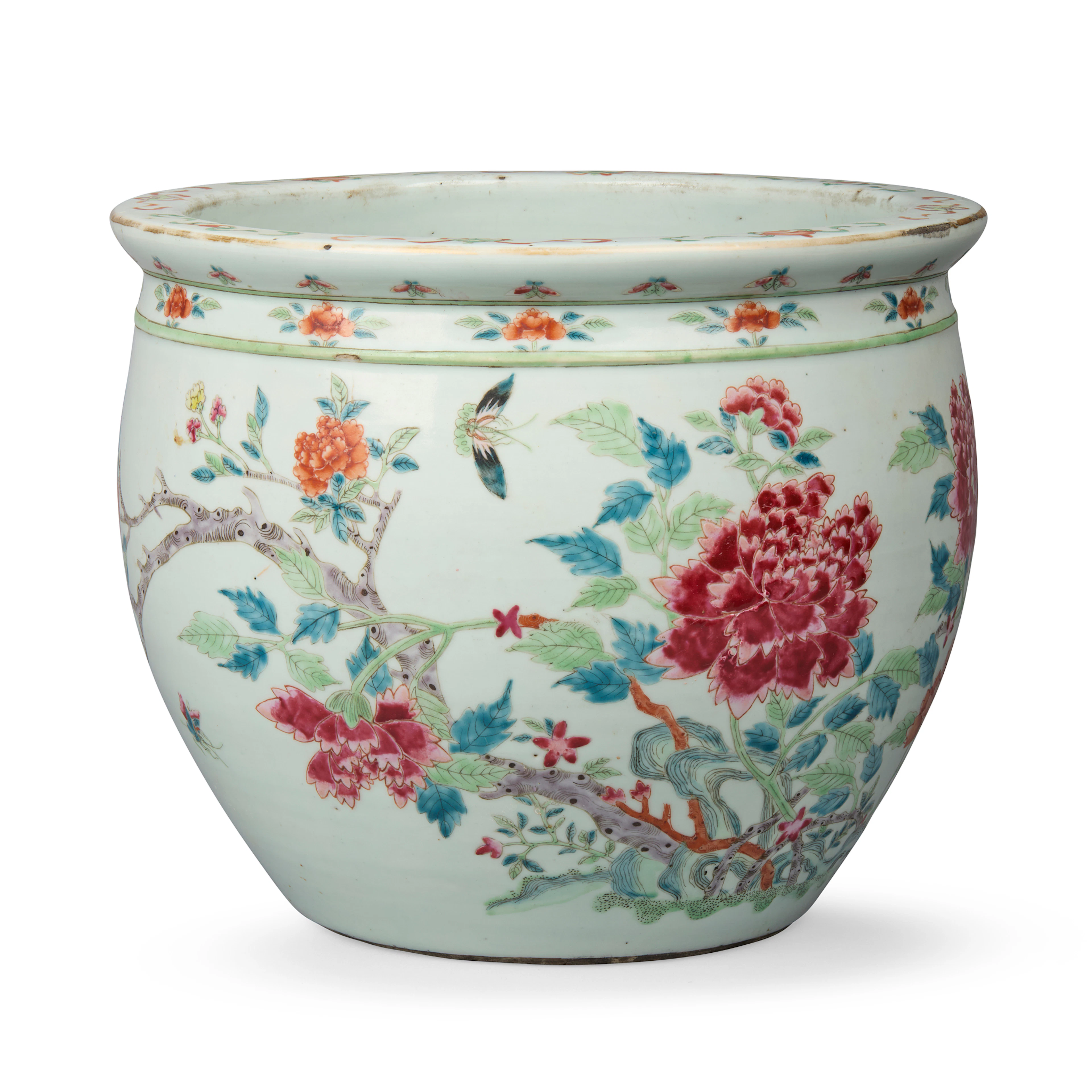 [PRIVATE SCOTTISH COLLECTION, EDINBURGH] CHINESE FAMILLE ROSE 'POENY'