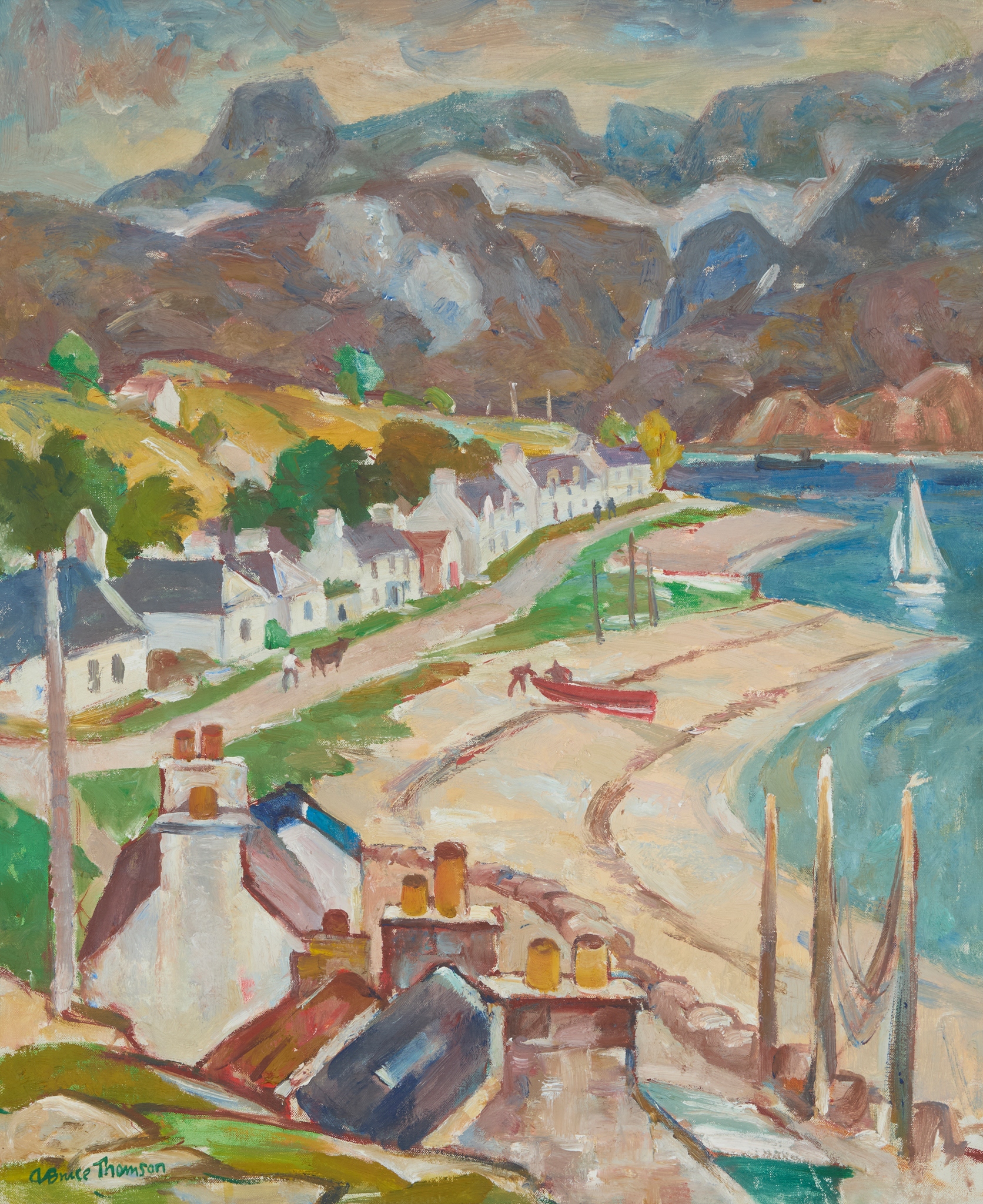 ADAM BRUCE THOMSON O.B.E., R.S.A., P.P.R.S.W., H.R.S.W. (SCOTTISH 1885-1976)