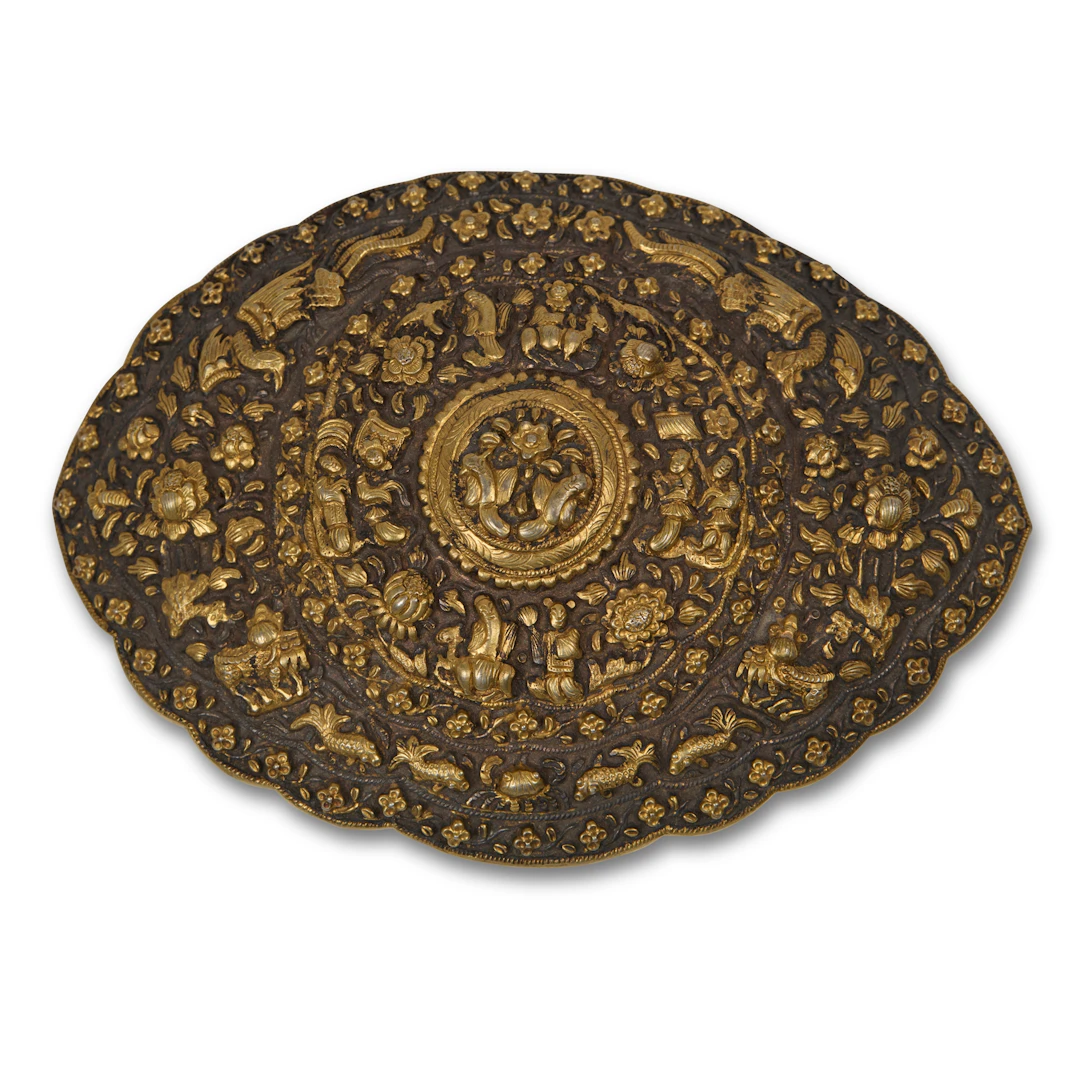 [PROPERTY OF A GENTLEMEN IN ENGLAND] STRAITS CHINESE GILDED SILVER