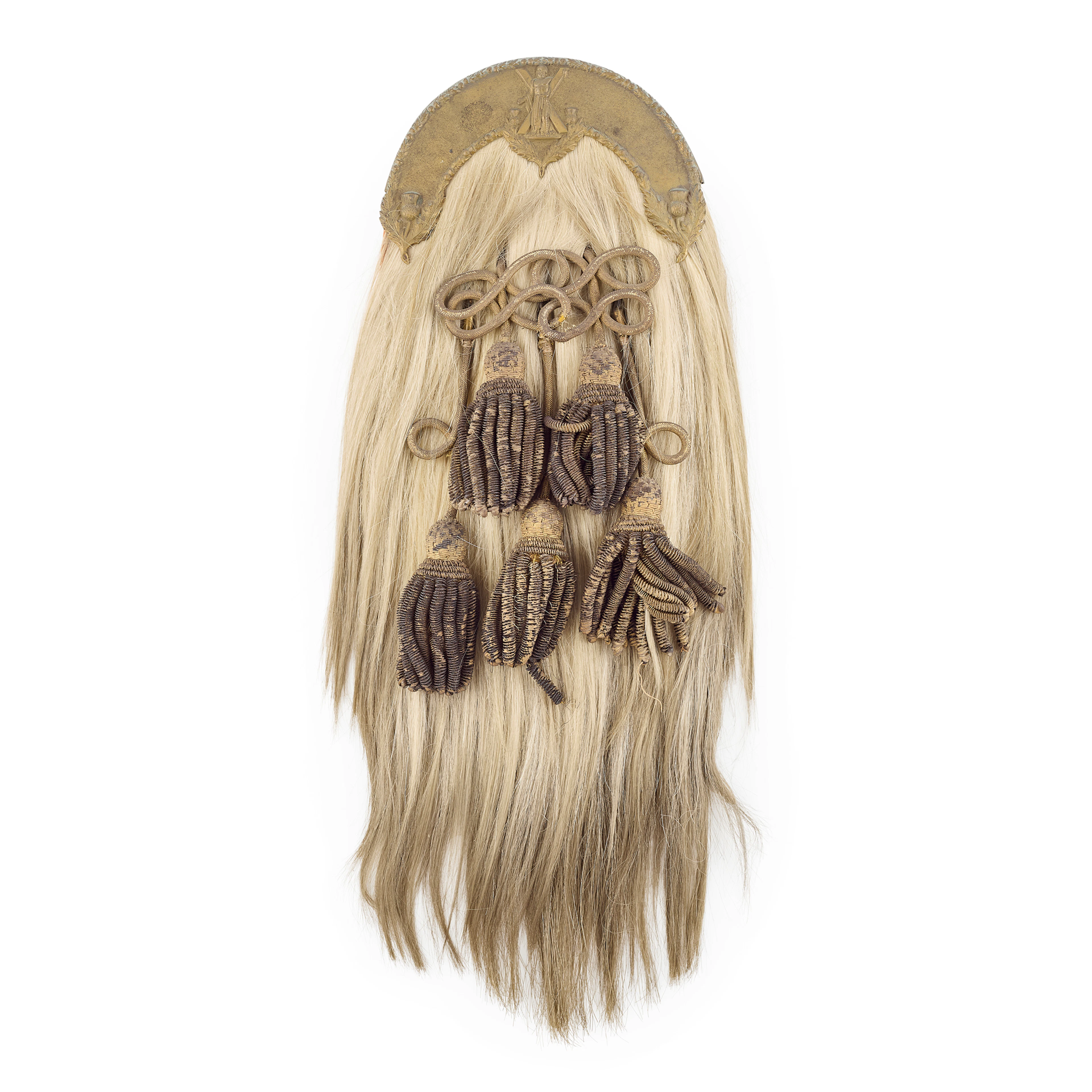 A VICTORIAN BLACKWATCH OFFICER'S DRESS SPORRAN