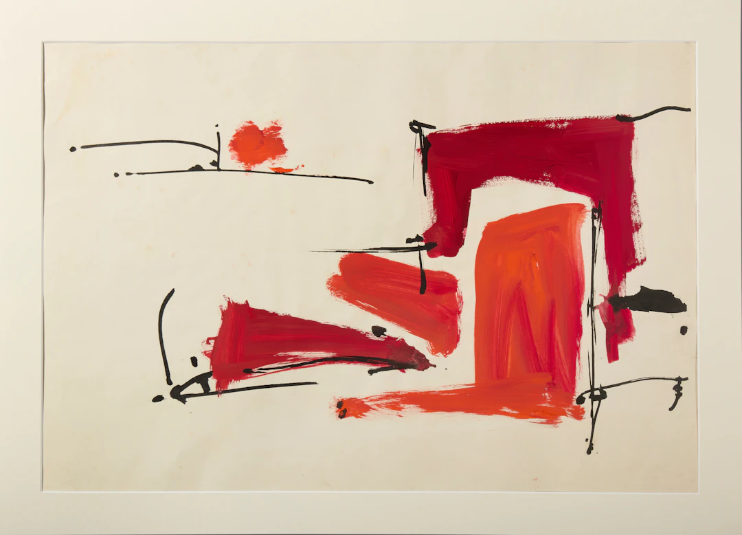 GEORGES MATHIEU (FRENCH 1921-2012)