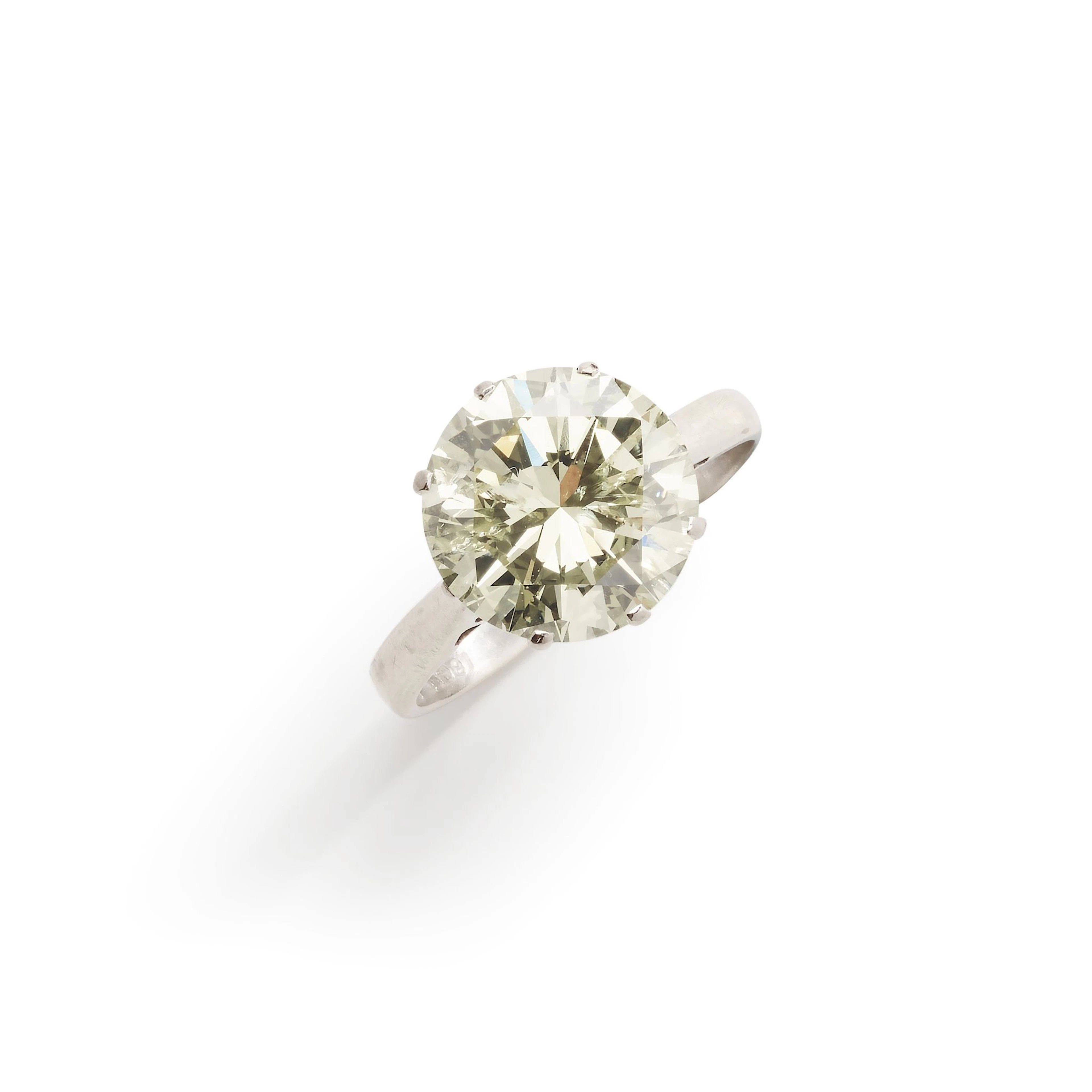 A 4.17 carat diamond ring