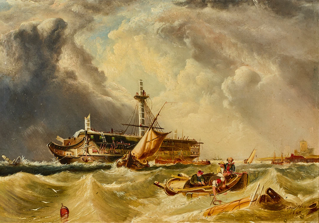 JOHN WILSON CARMICHAEL (BRITISH 1800-1868)