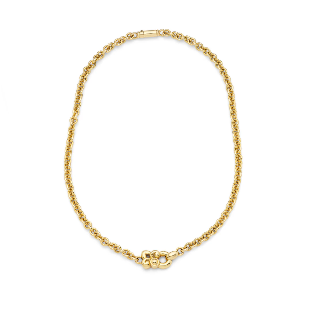 Garrard & Co: A gold necklace, 1997