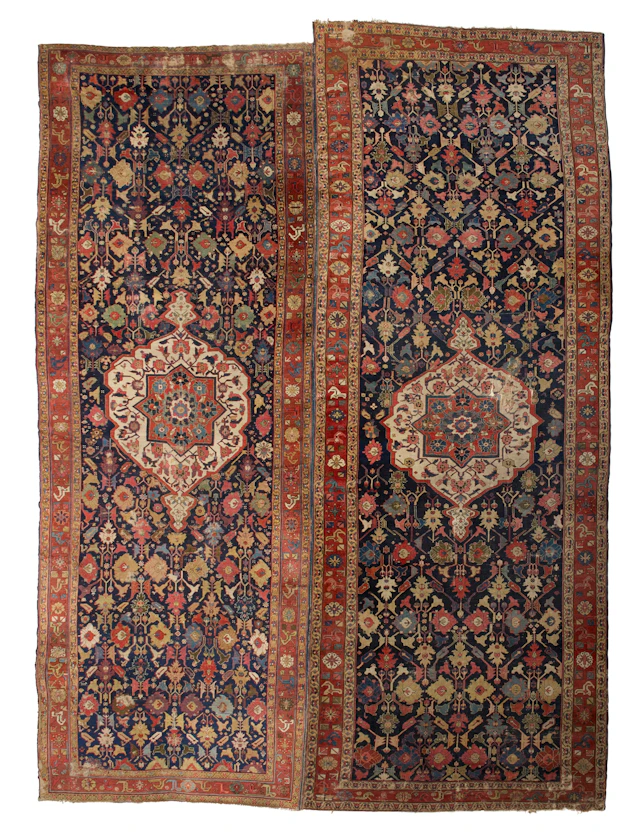 PAIR OF NORTHWEST PERSIAN KELLEHS