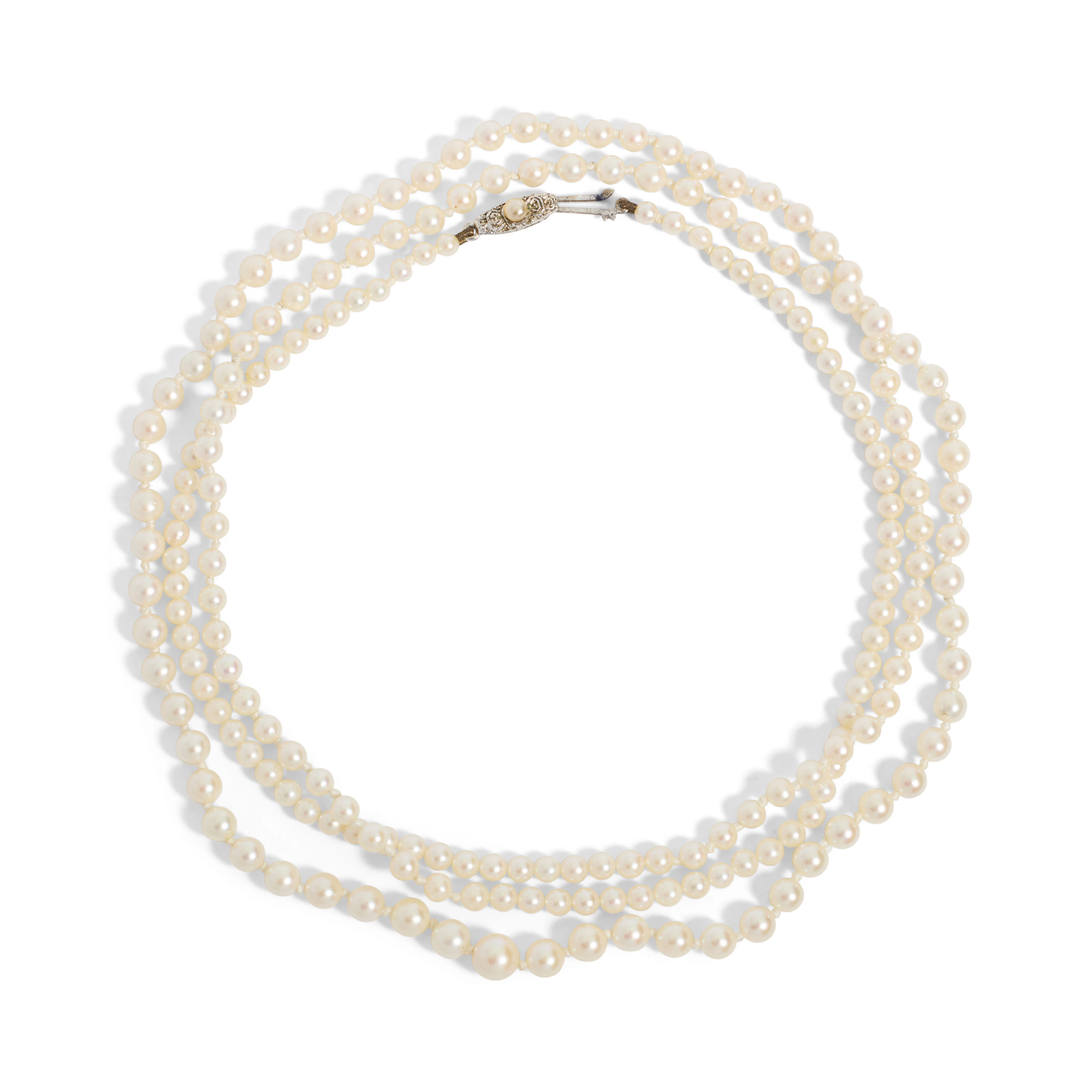 Mikimoto: A cultured pearl necklace