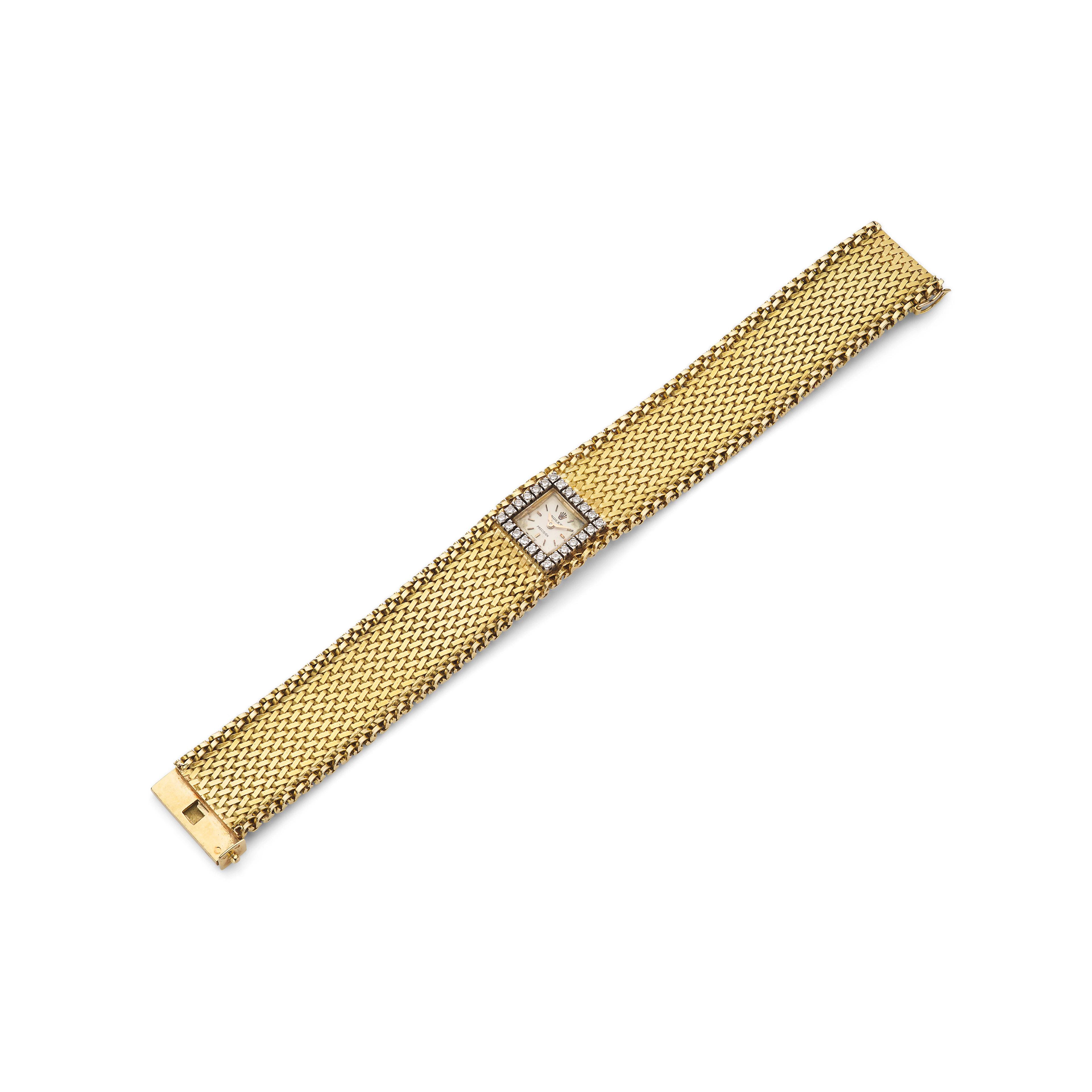 Rolex: A diamond wristwatch, circa 1955