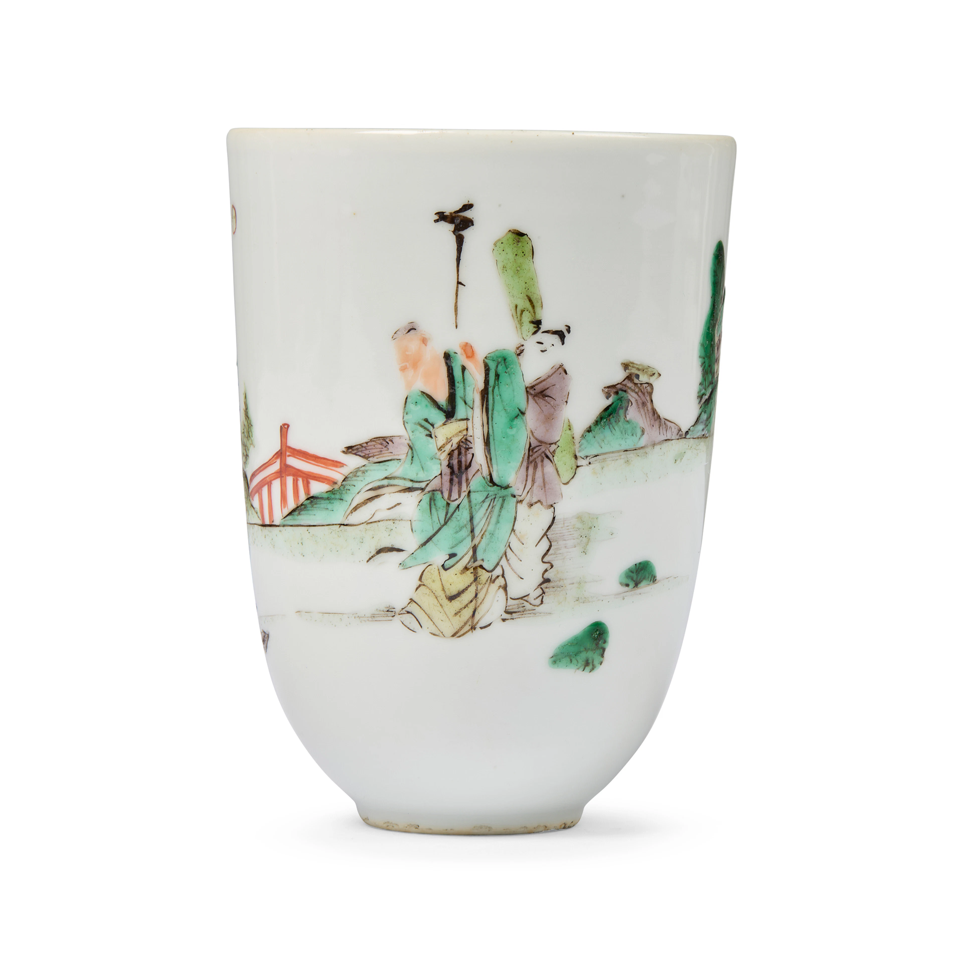 [PRIVATE SCOTTISH COLLECTION, EDINBURGH] CHINESE TALL FAMILLE VERTE