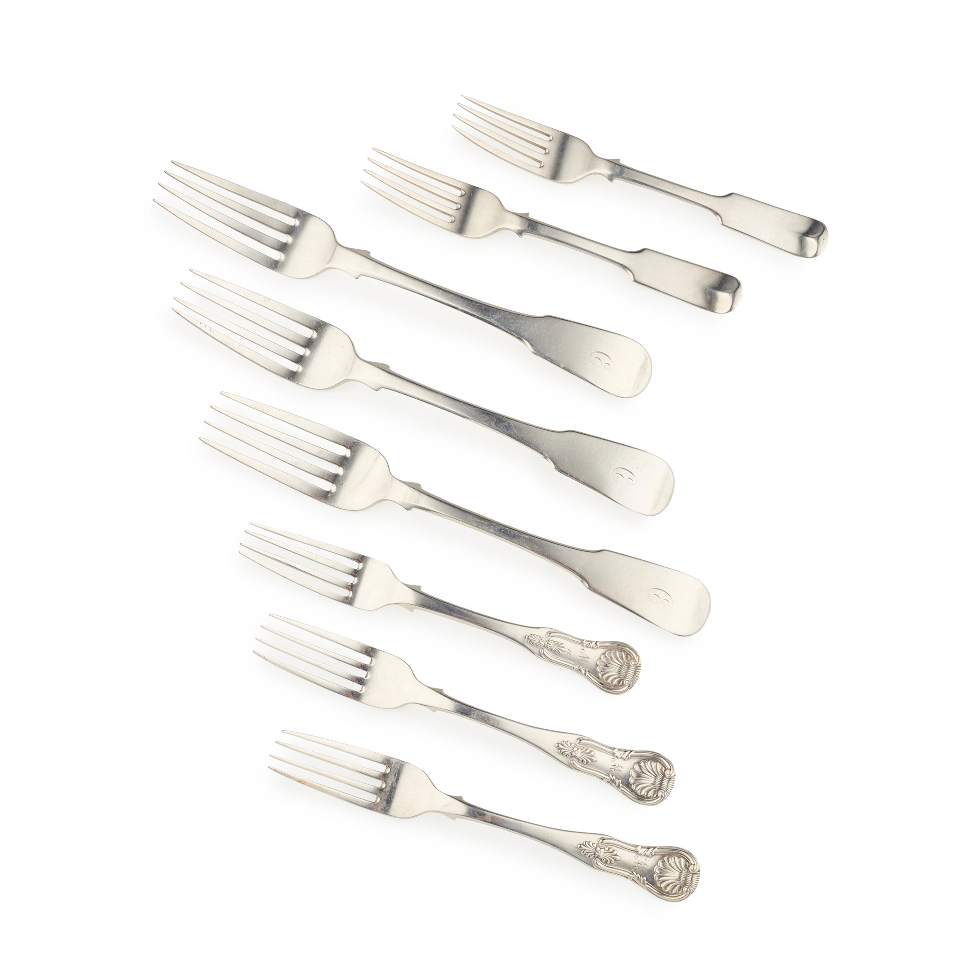 DUNDEE - A COLLECTION OF SCOTTISH PROVINCIAL FORKS