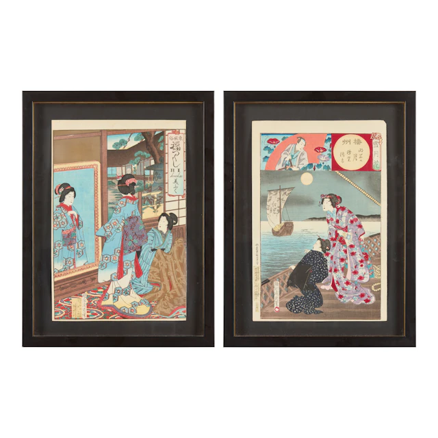 [COLLECTION OF A. PARVIN] CHIKANOBU HASHIMOTO (JAPANESE, 1838-1912)