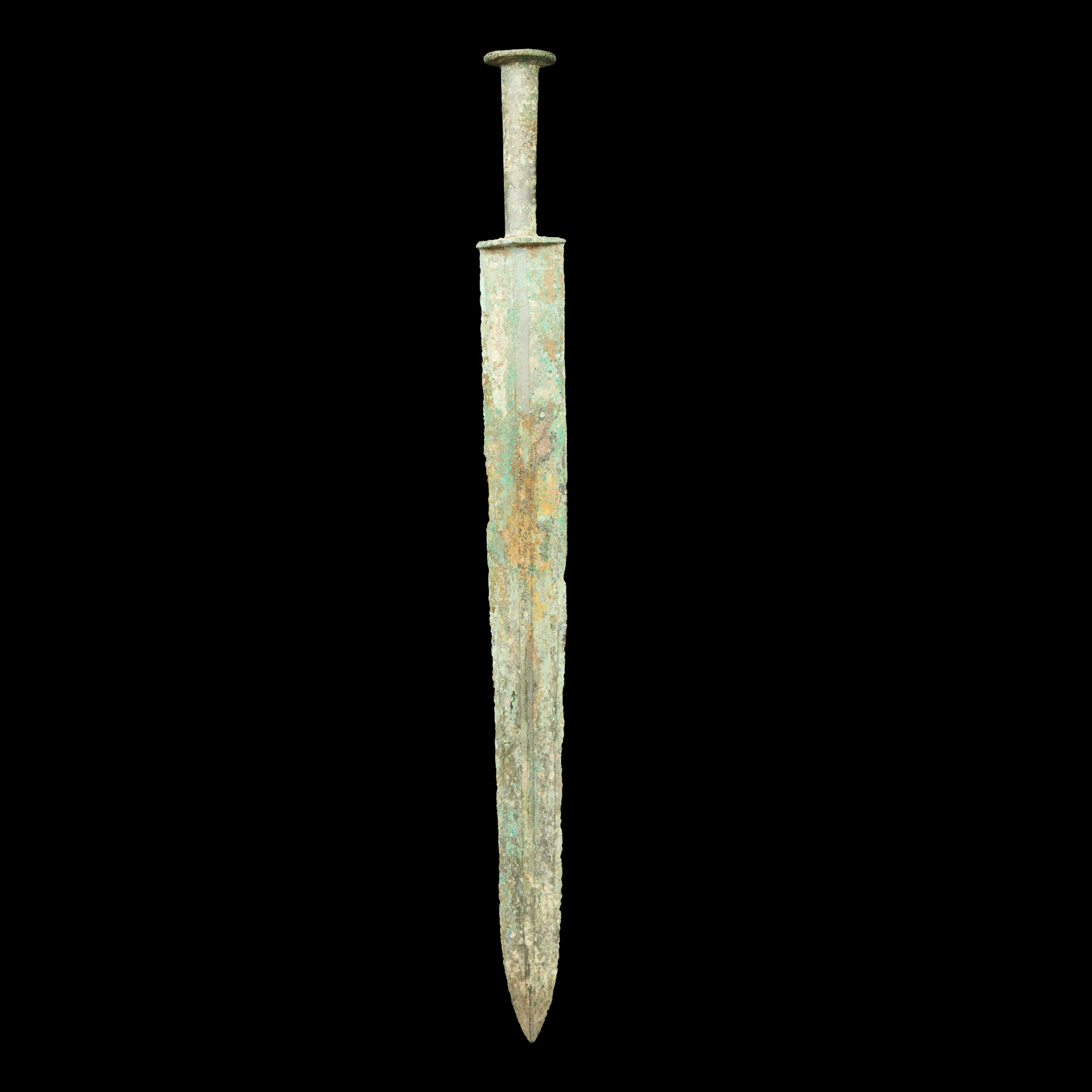 [COLLECTION OF PATRICK DAVID BIRDS] CHINESE BRONZE SWORD