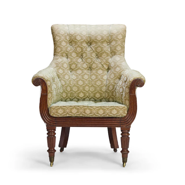REGENCY MAHOGANY BERGERE