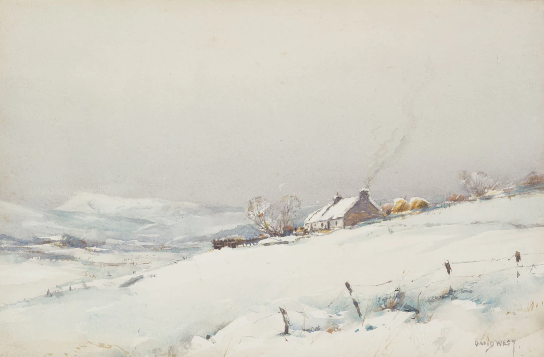 DAVID WEST R.S.W. (SCOTTISH 1868-1936)