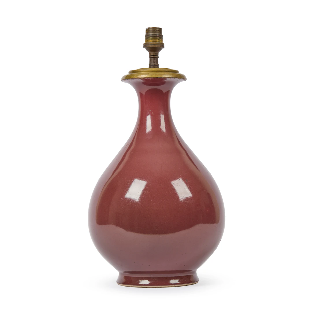 [PRIVATE COLLECTION, PARIS] CHINESE RED-GLAZED VASE, YUHUCHUN
