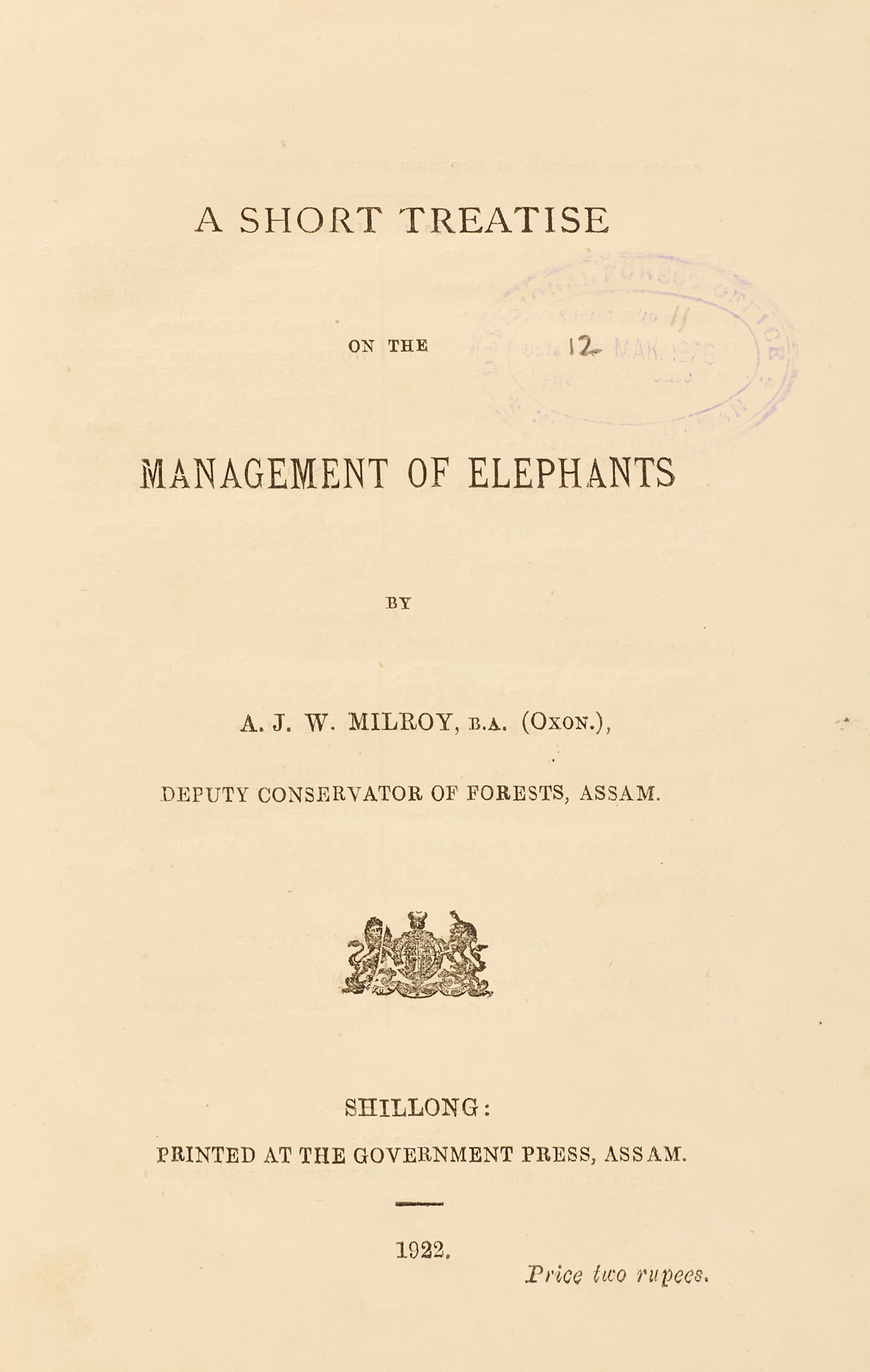 Milroy, A. J. W.