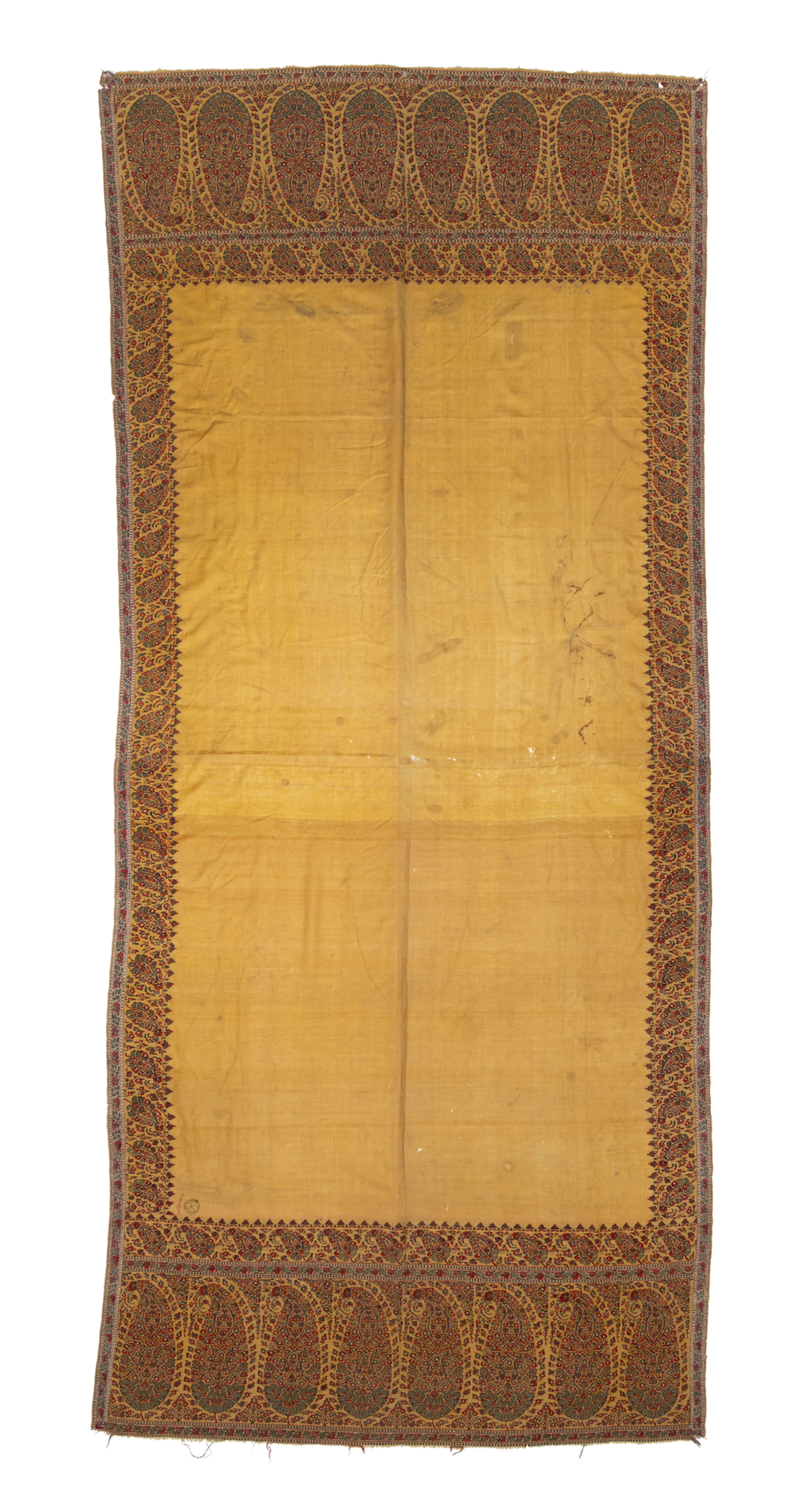 A LONG YELLOW SHAWL (DOCHALLA)