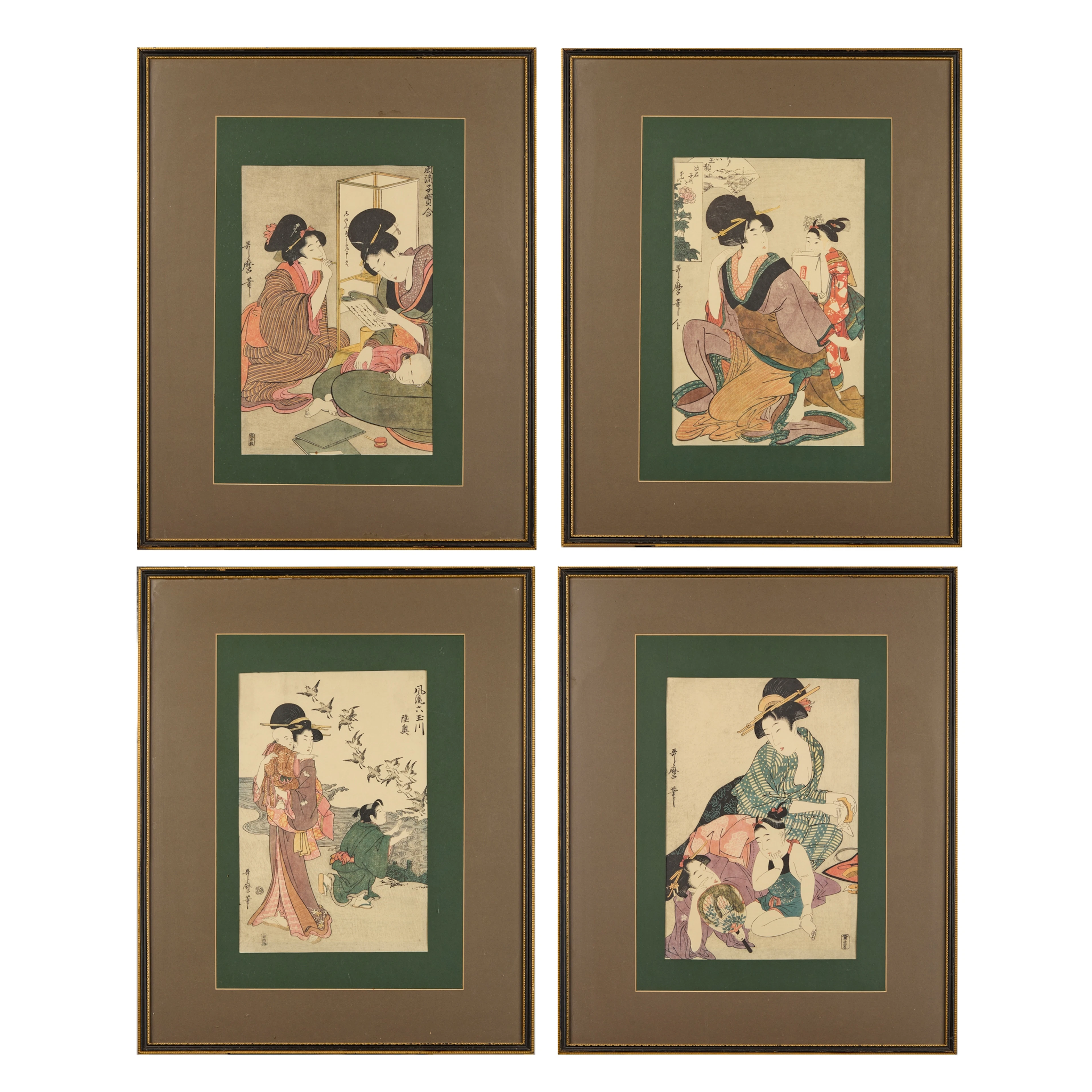 [PRIVATE SCOTTISH COLLECTION, DUNDEE] ATTRIBUTED TO KITAGAWA UTAMARO