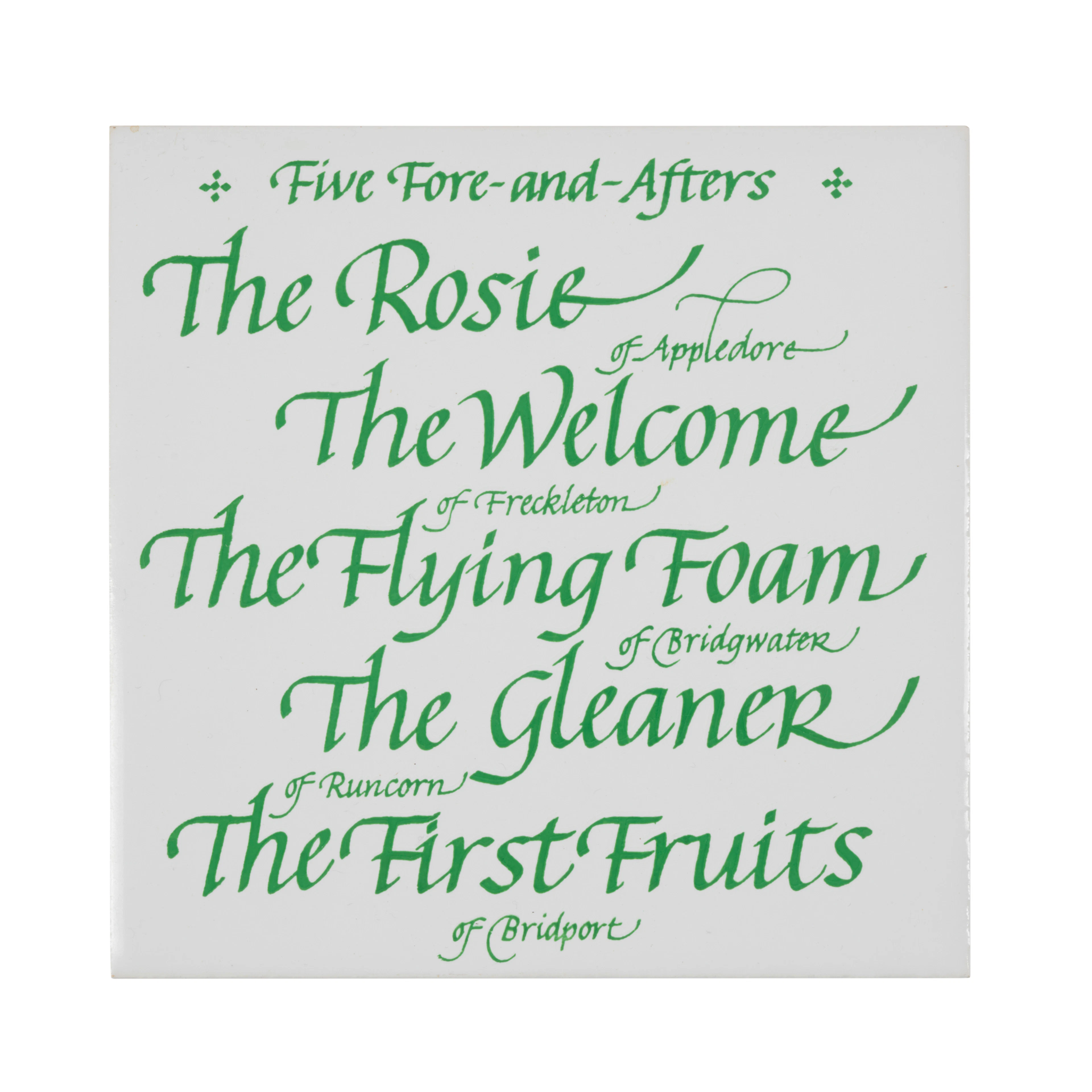 IAN HAMILTON FINLAY (SCOTTISH 1925-2006)