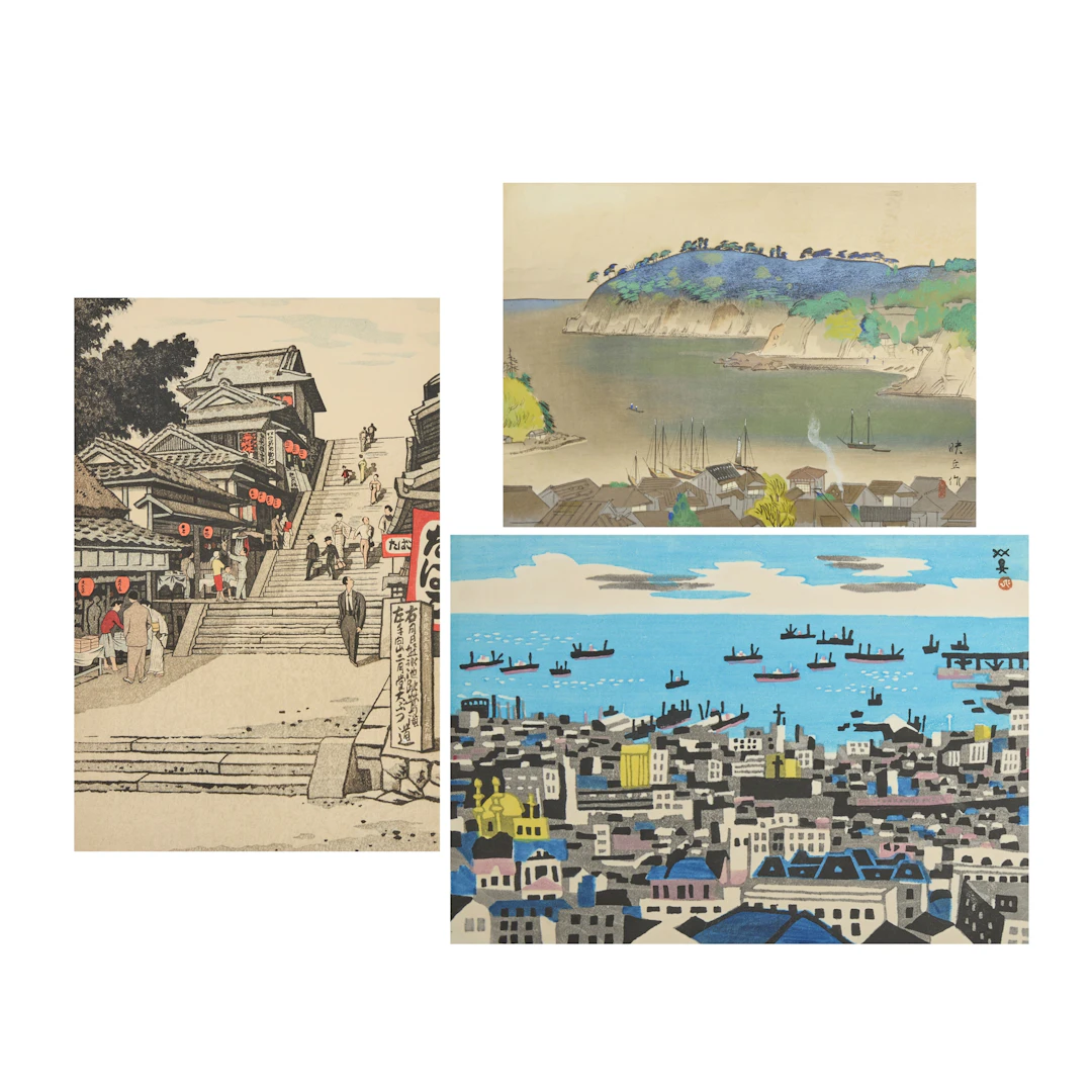 [PRIVATE SCOTTISH COLLECTION, PERTHSHIRE] GROUP OF THREE JAPANESE