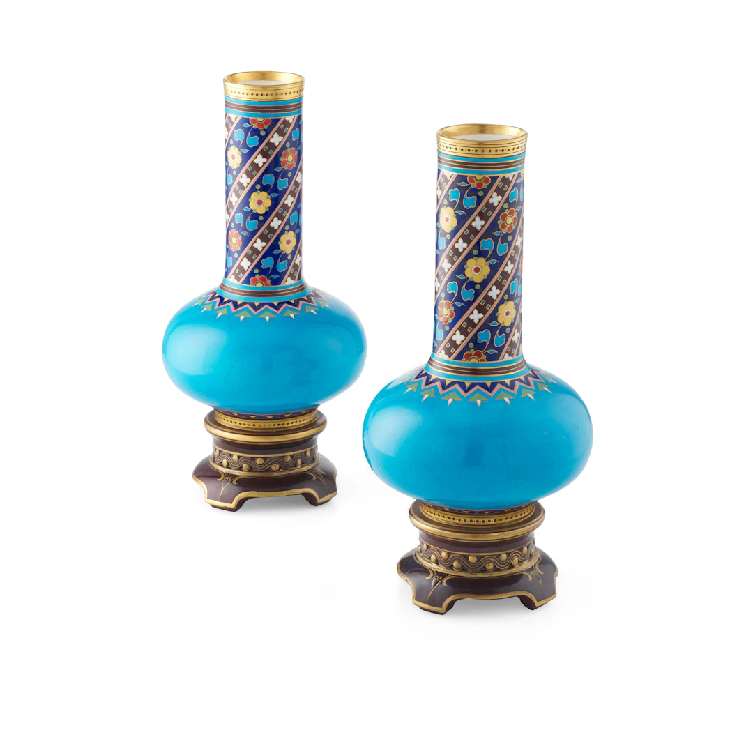 ATTRIBUTED TO CHRISTOPHER DRESSER (1834-1904) FOR MINTON & CO.