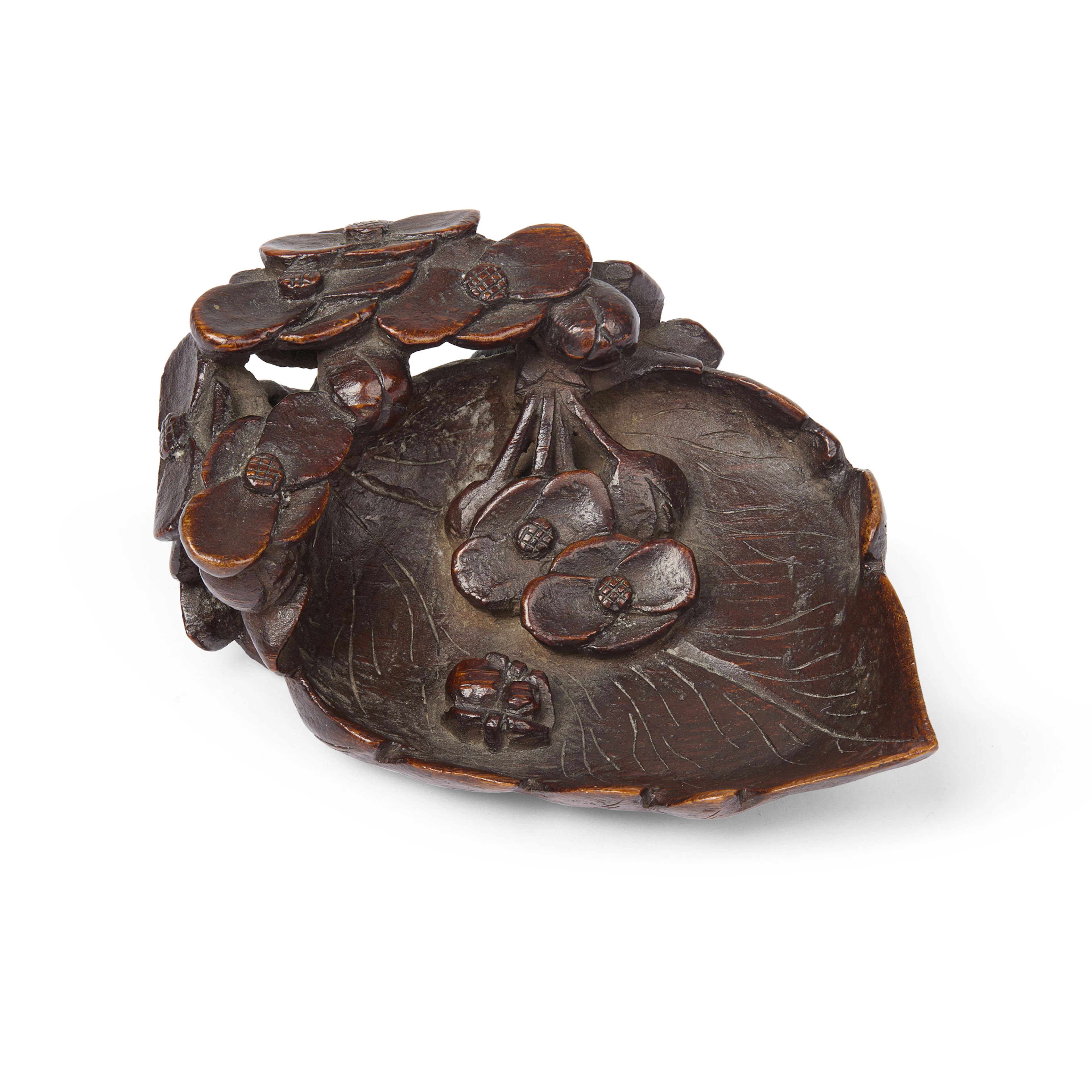 [PRIVATE COLLECTION OF SCHOLAR'S OBJECTS] CHINESE BAMBOO LEAF-FORM