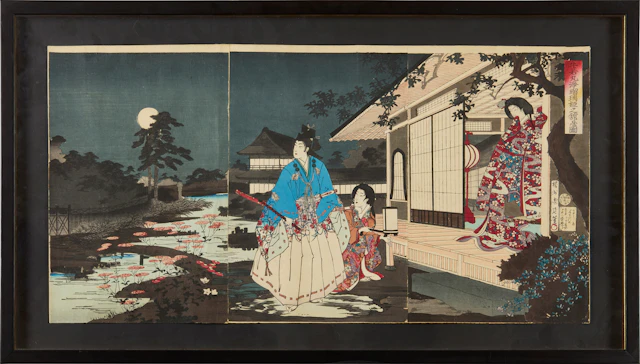 [COLLECTION OF A. PARVIN] CHIKANOBU HASHIMOTO (JAPANESE, 1838-1912)