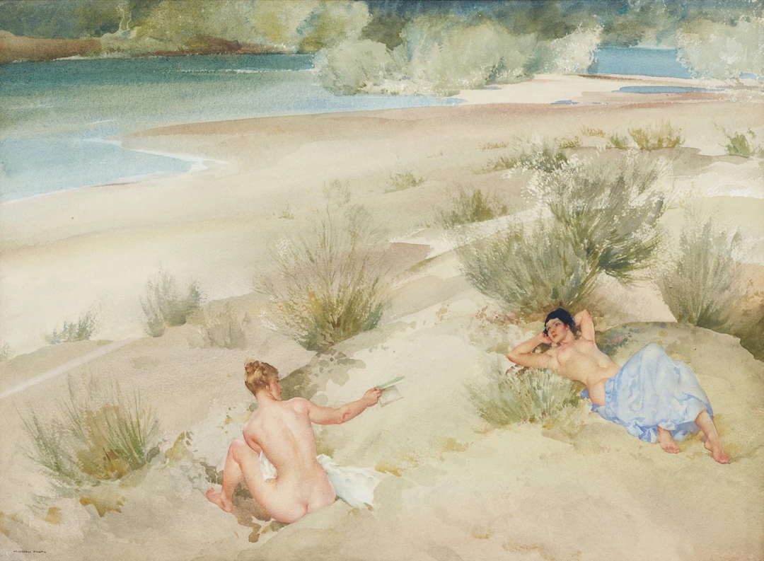 SIR WILLIAM RUSSELL FLINT R.A., P.R.W.S., R.S.W., R.O.I., R.E. (SCOTTISH