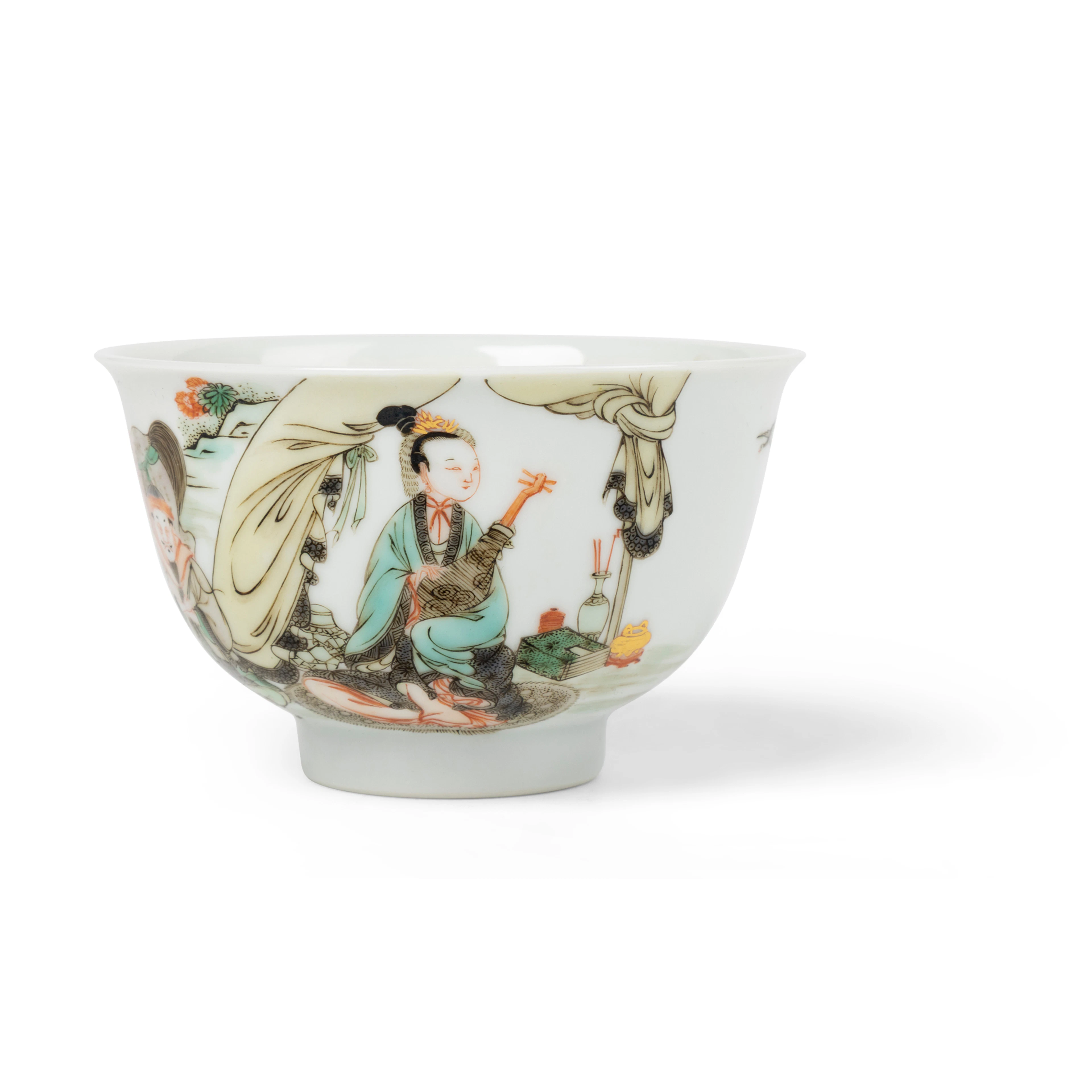 CHINESE WUCAI 'WANG ZHAOJUN' CUP