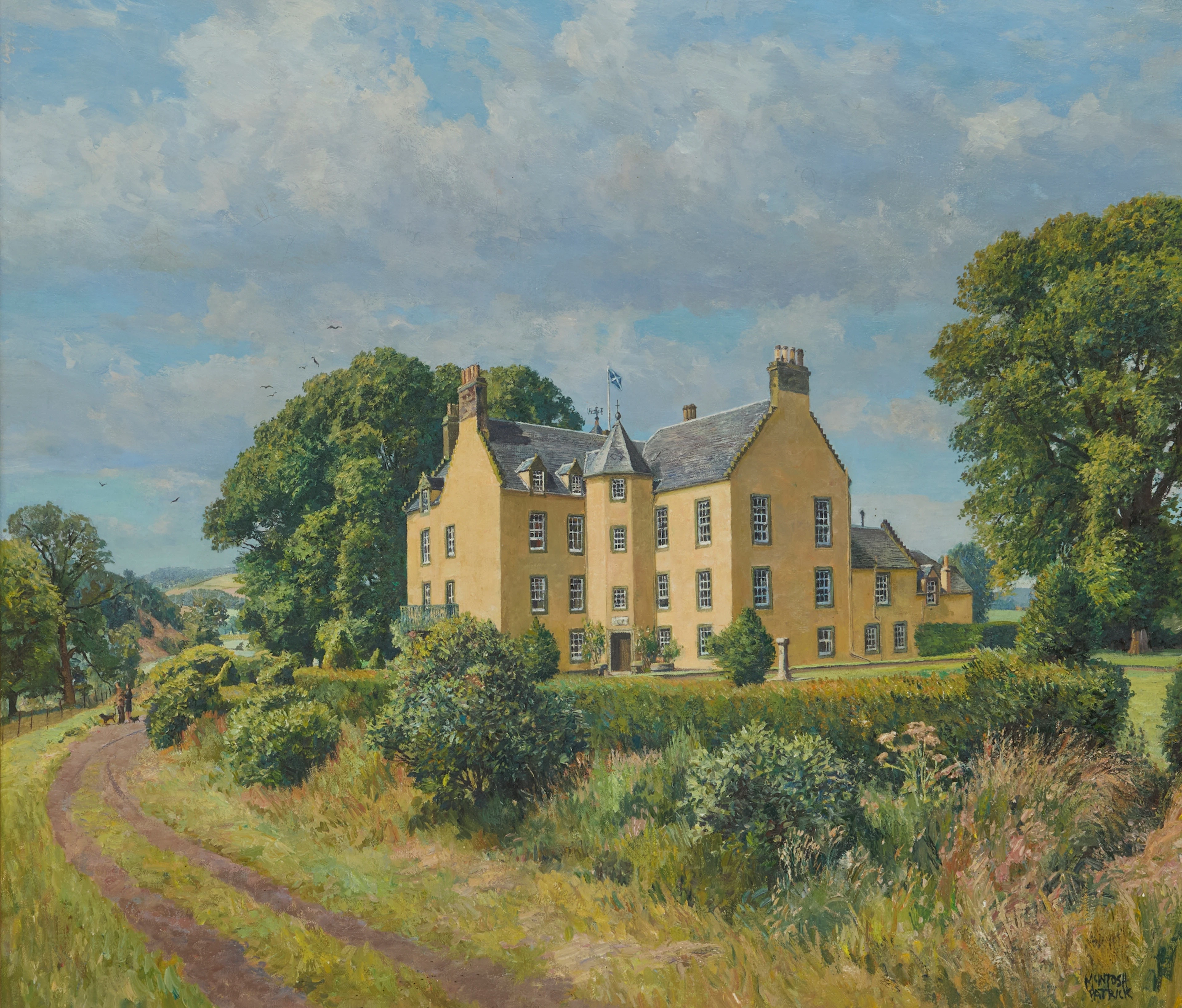 JAMES MCINTOSH PATRICK R.S.A., R.O.I., A.R.E., L.L.D. (SCOTTISH 1907-1998)